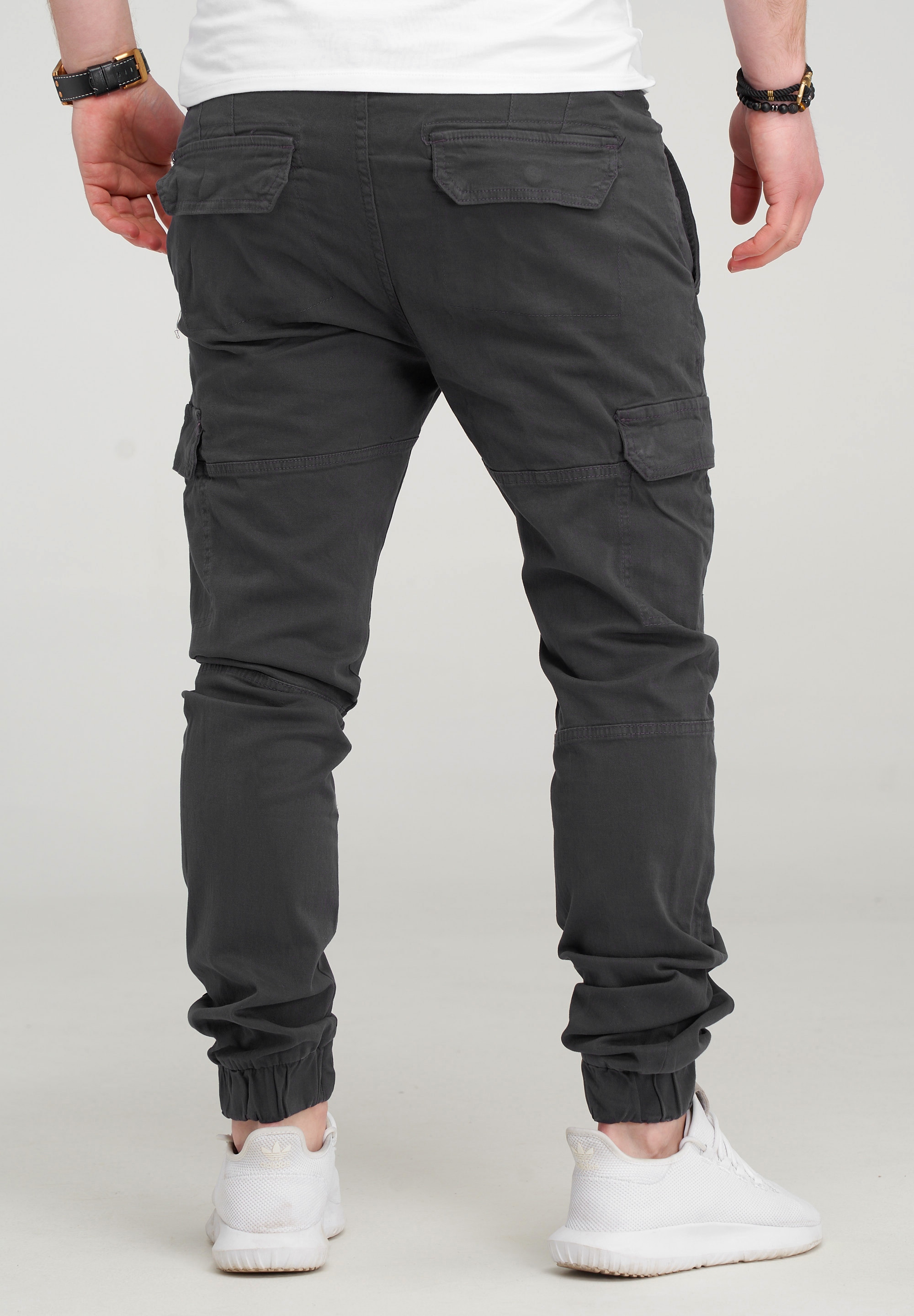 behype Cargohose »BHMattheo2«, im Jogging-Design