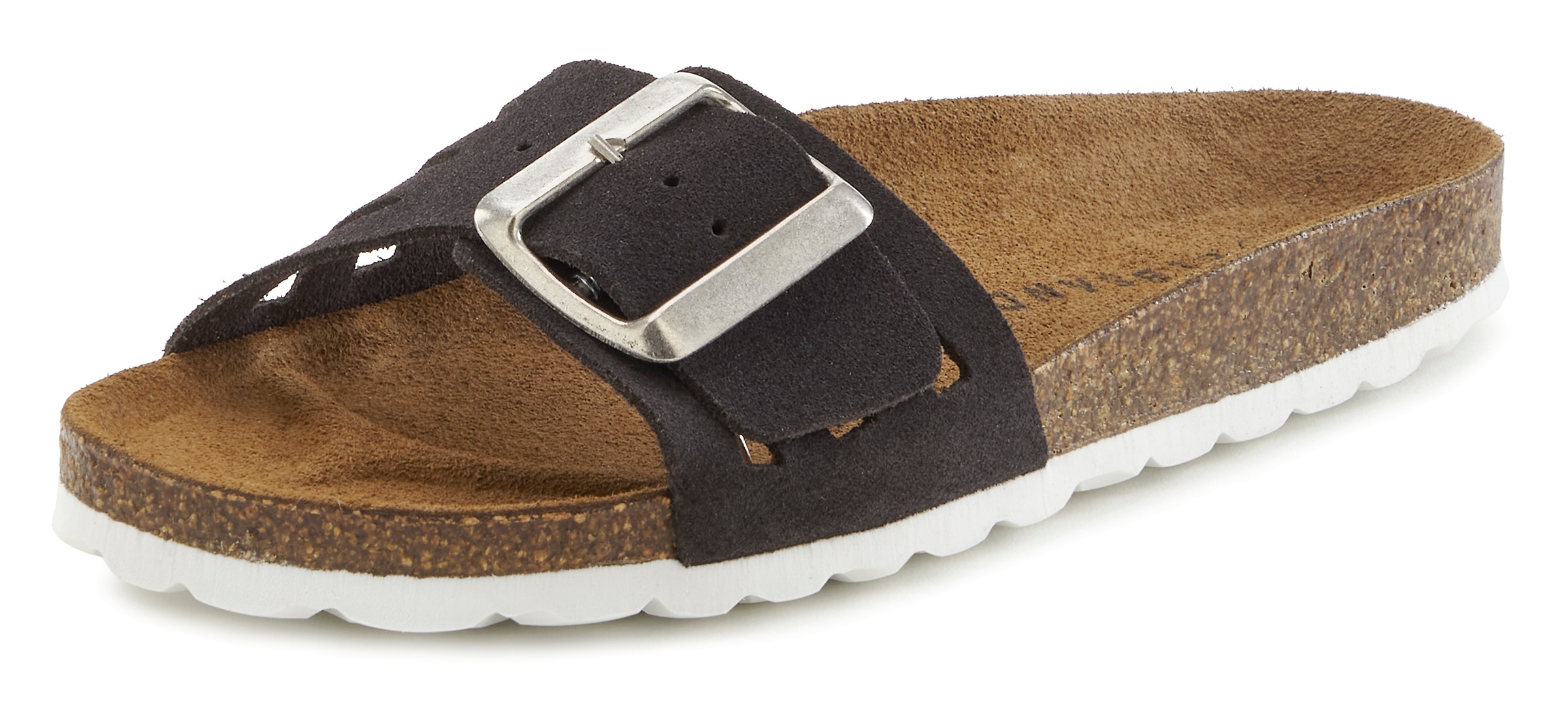 Elbsand Pantolette "Sandale", Mule, offener Schuh aus Leder mit weichem Kom günstig online kaufen