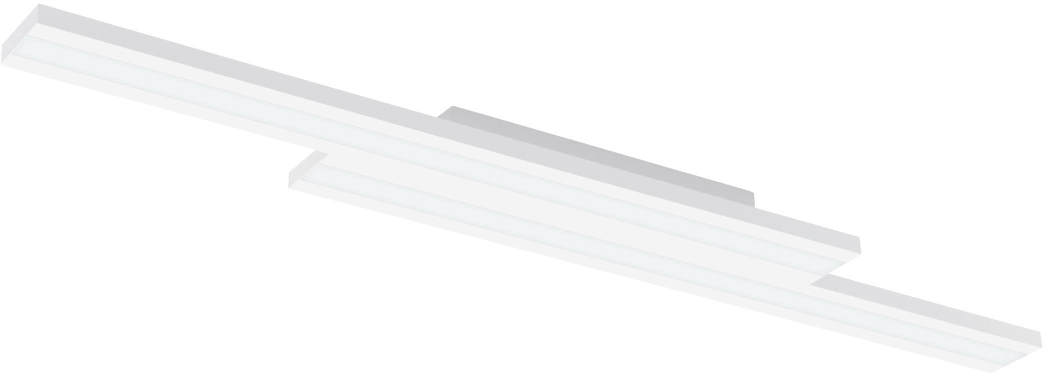 Black Friday EGLO LED-Deckenleuchte »SALITERAS-Z«, in weiß aus Stahl /  inkl. LED fest integriert - 10,2 Watt | BAUR