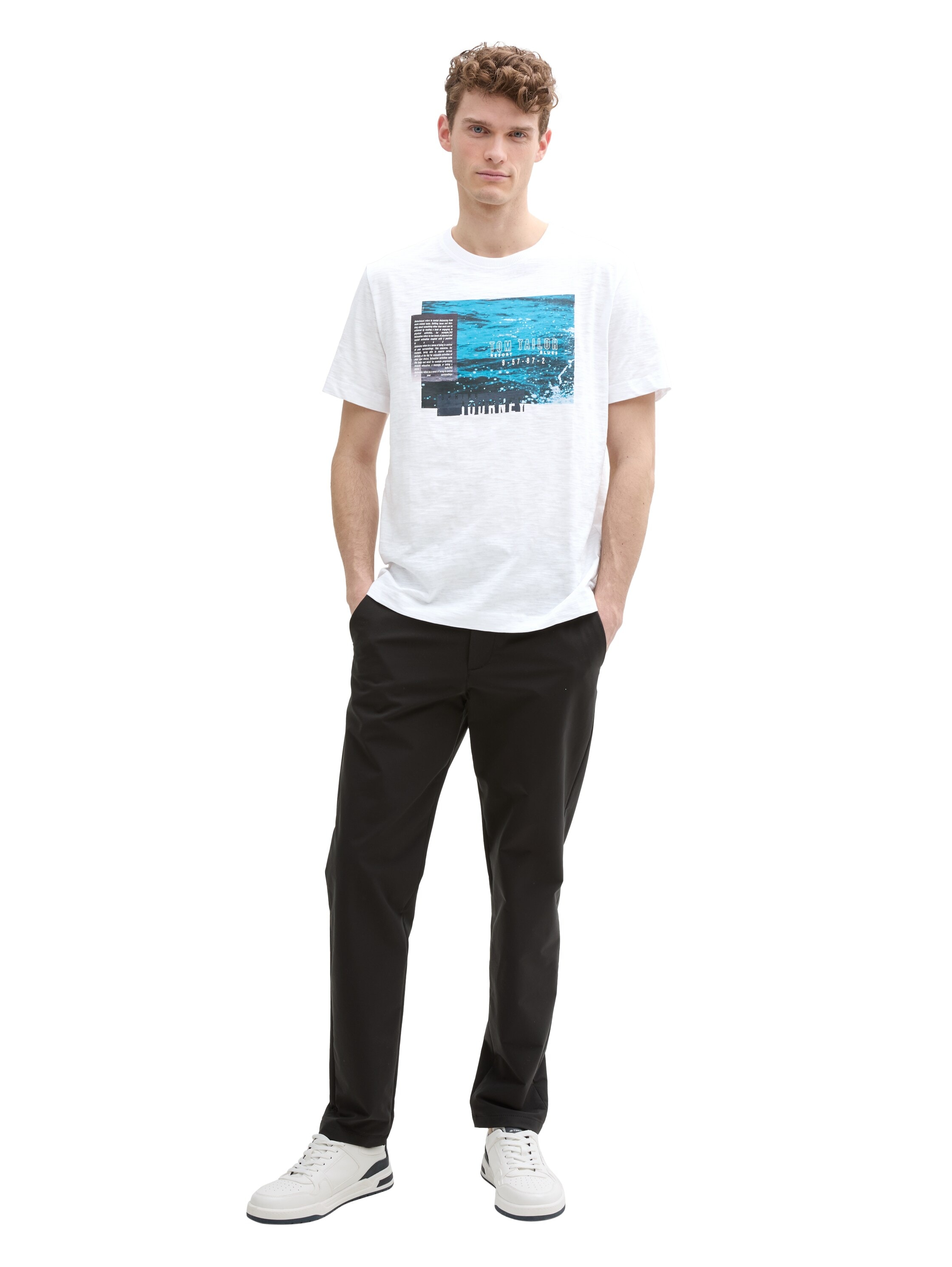TOM TAILOR T-Shirt, mit Front Print