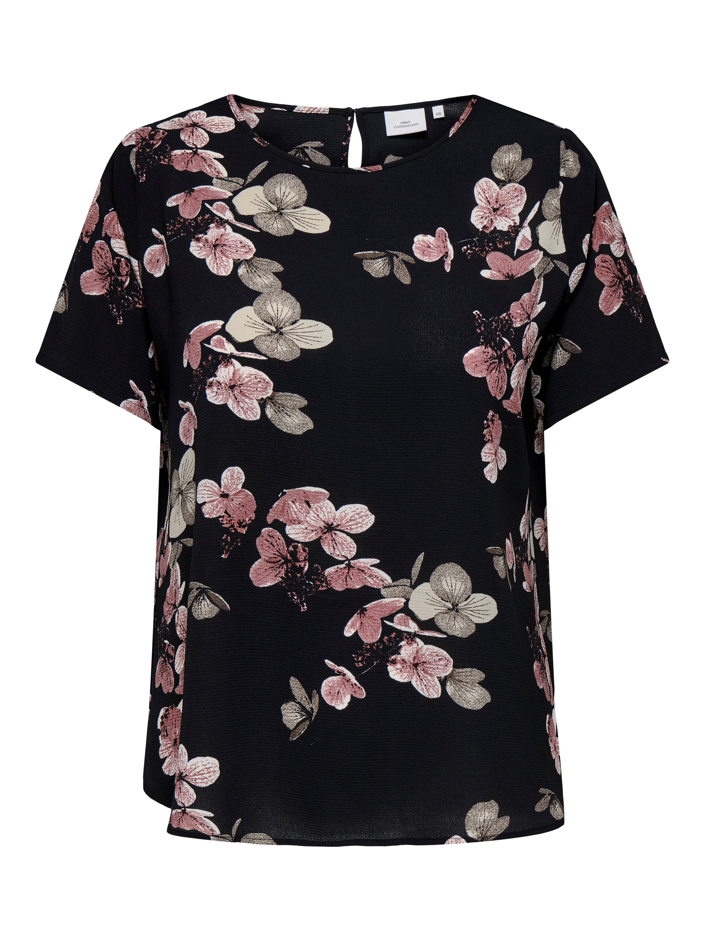 ONLY CARMAKOMA Shirtbluse »CARVICA SS TOP WVN NOOS«