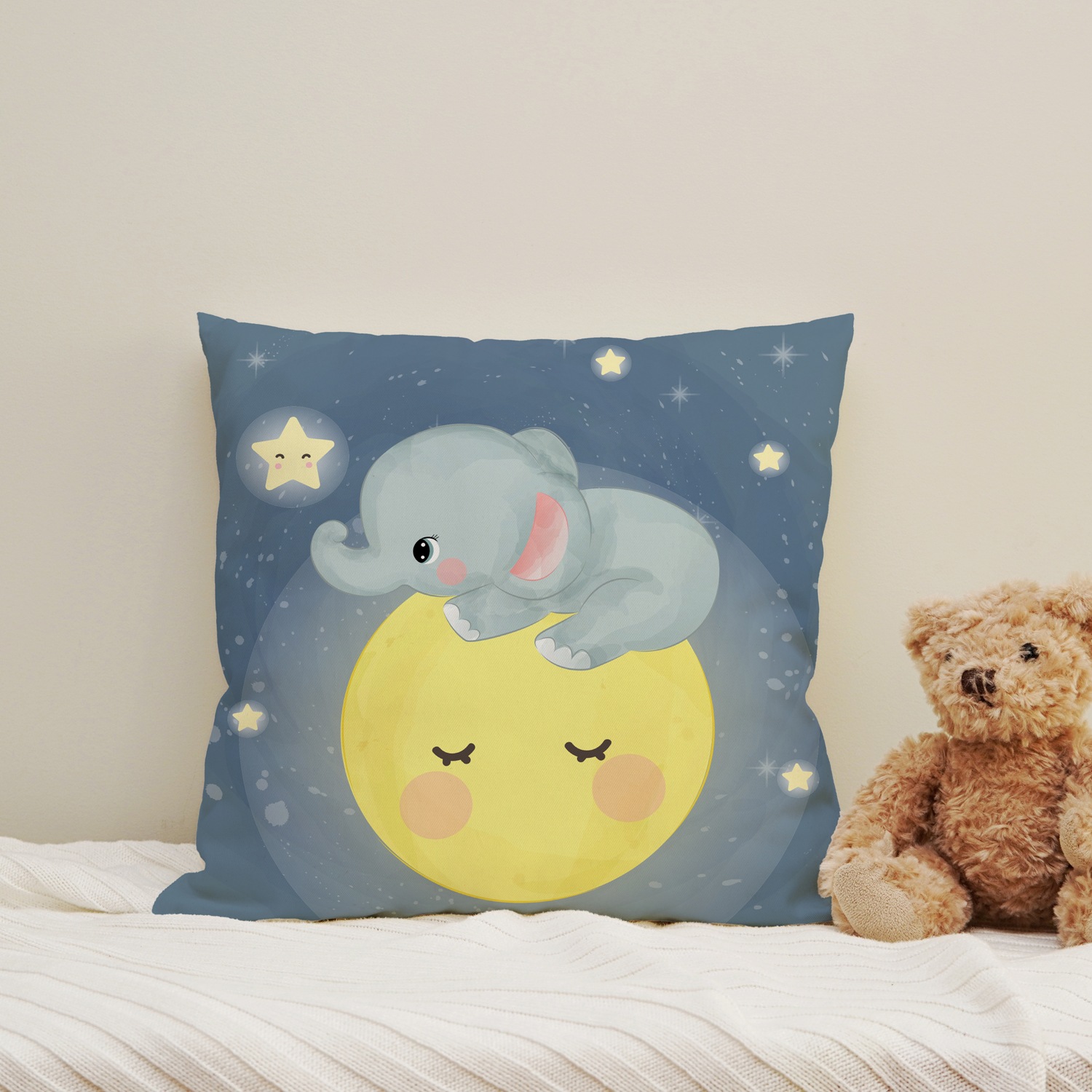 queence Dekokissen »Vollmond su Elefant« Kisse...