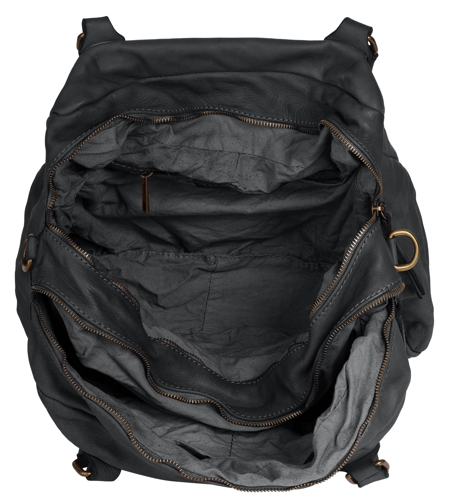 Samantha Look Shopper, echt Leder, Made in Italy