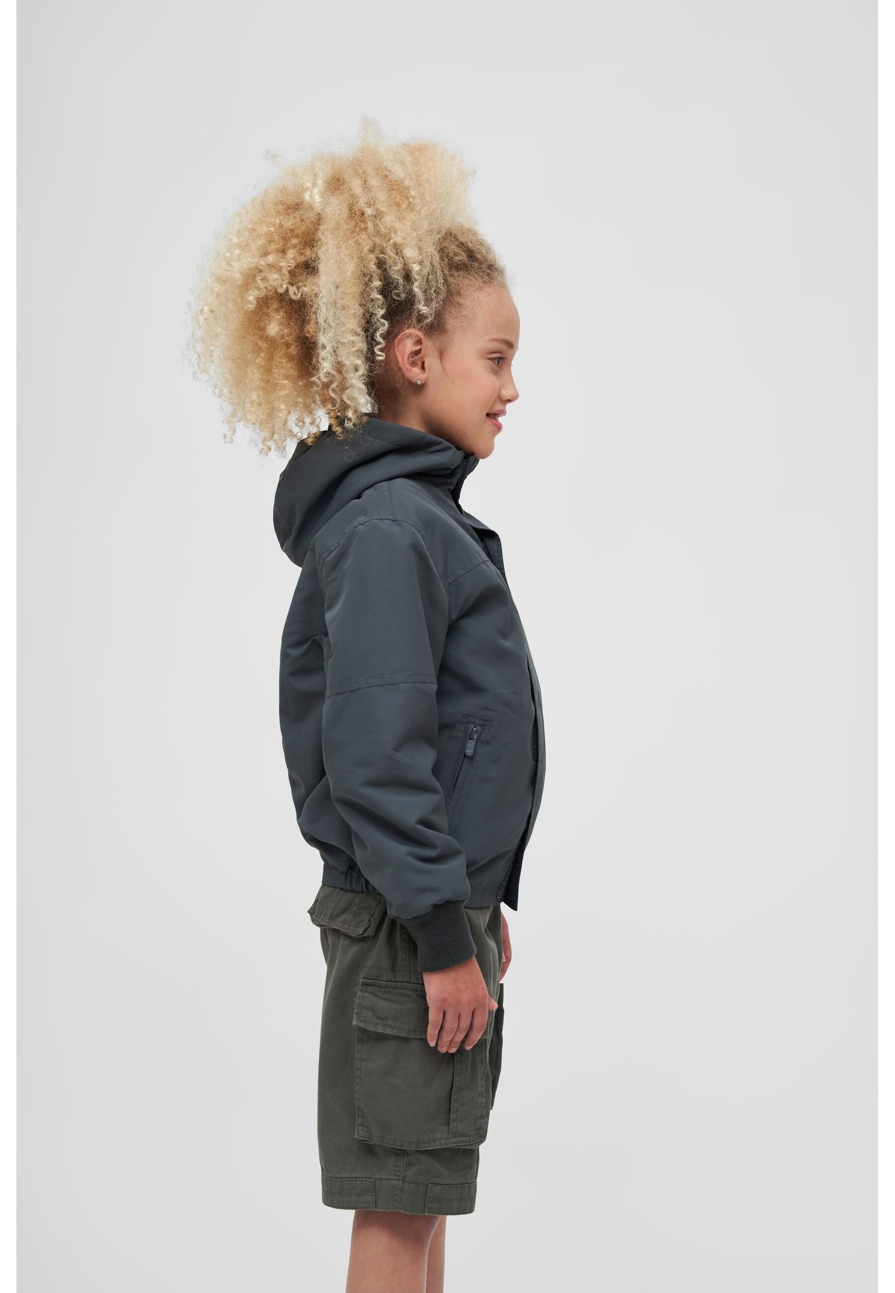 Brandit Allwetterjacke »Brandit Unisex Kids Windbreaker Frontzip«, (1 St.), mit Kapuze