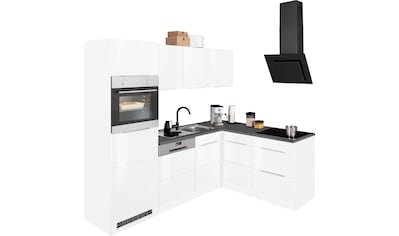 HELD MÖBEL Winkelküche »Brindisi«, mit E-Geräten, Stellbreite 230/170 cm kaufen