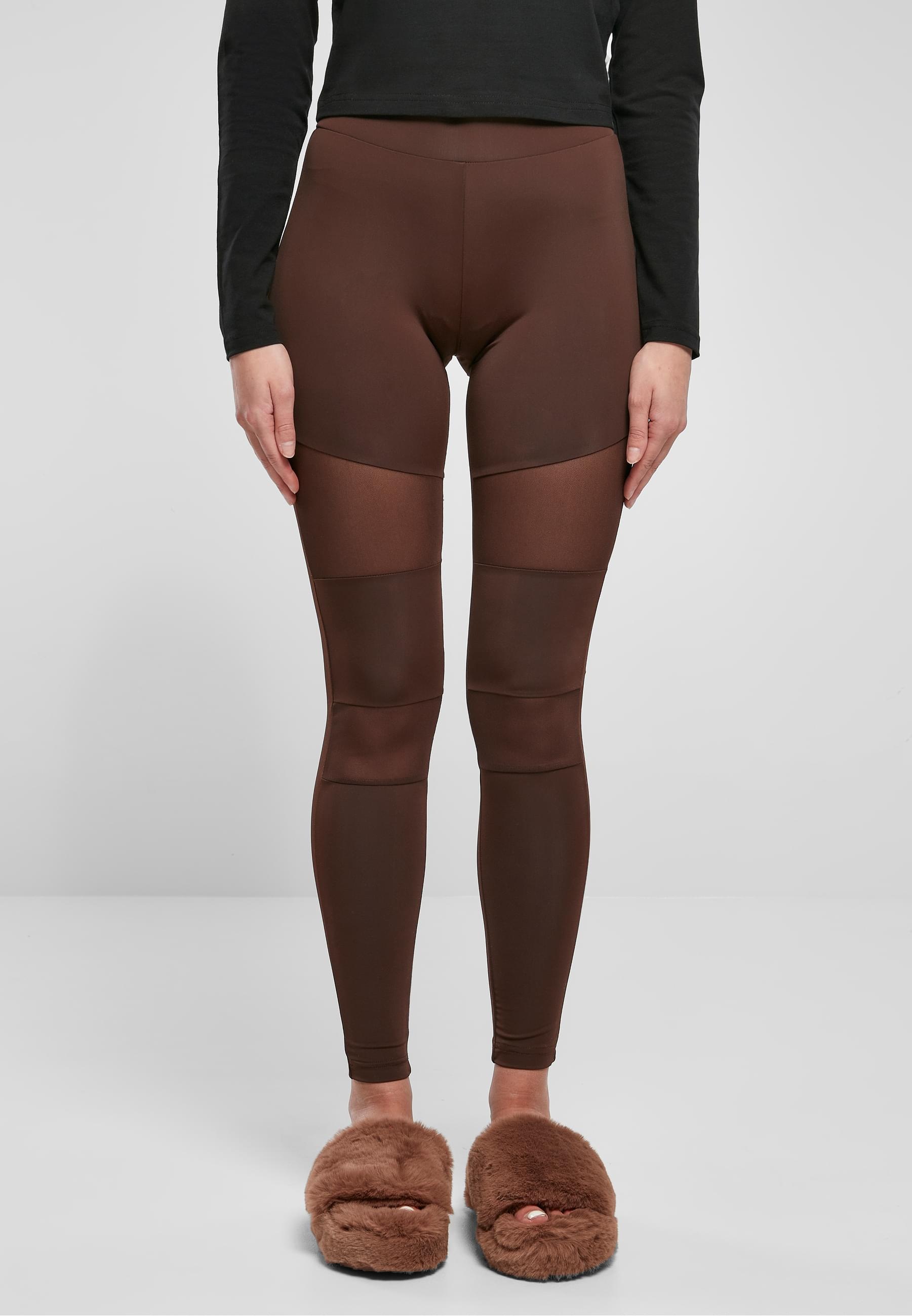 URBAN CLASSICS Leggings »Urban Classics Damen Ladies Tech Mesh Leggings«, (1 tlg.)