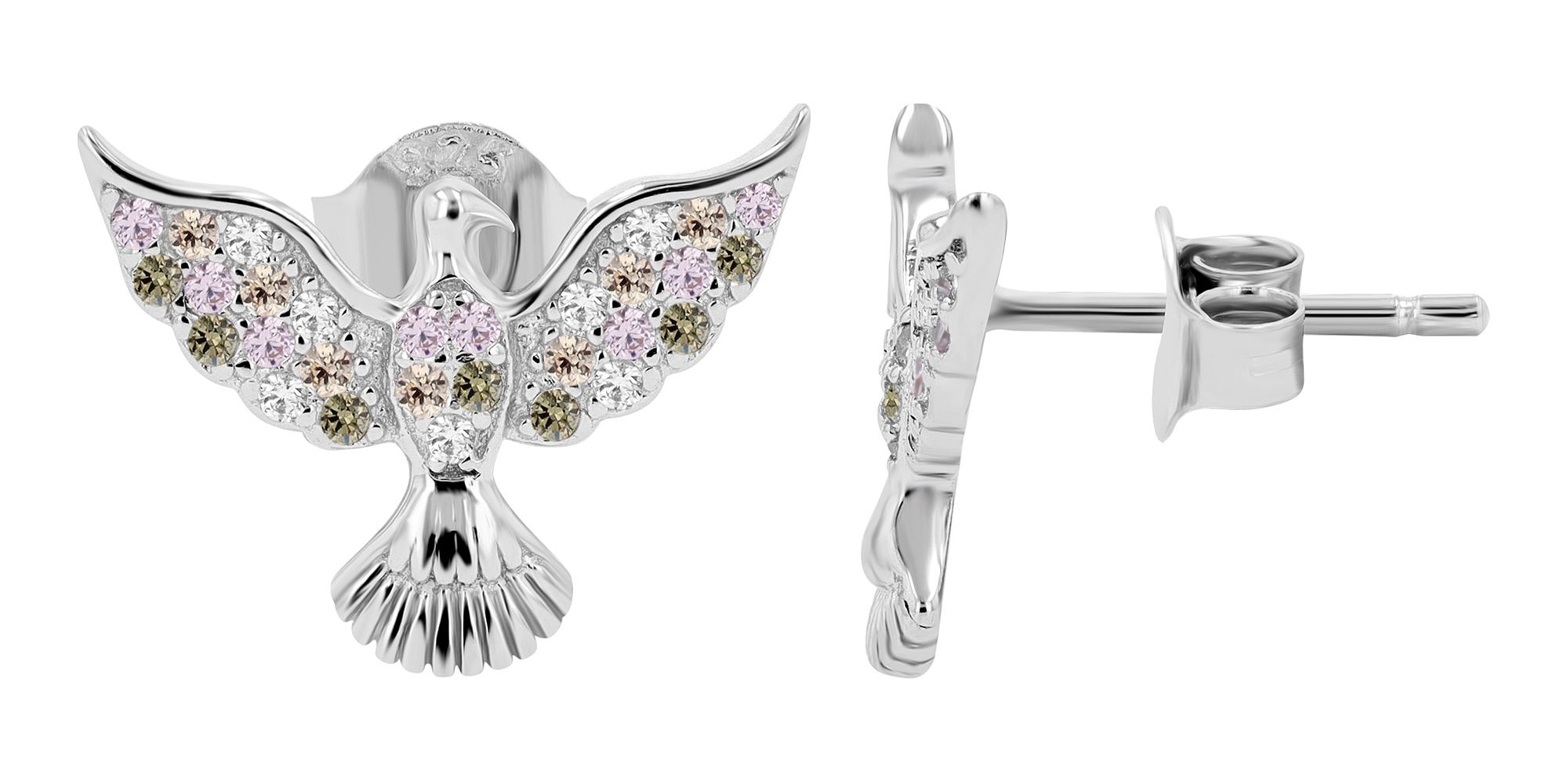 Adelia´s Paar Ohrhänger »Ohrringe – Ohrstecker aus 925 Silber« Geschenkidee: zeitlos und vielseitig