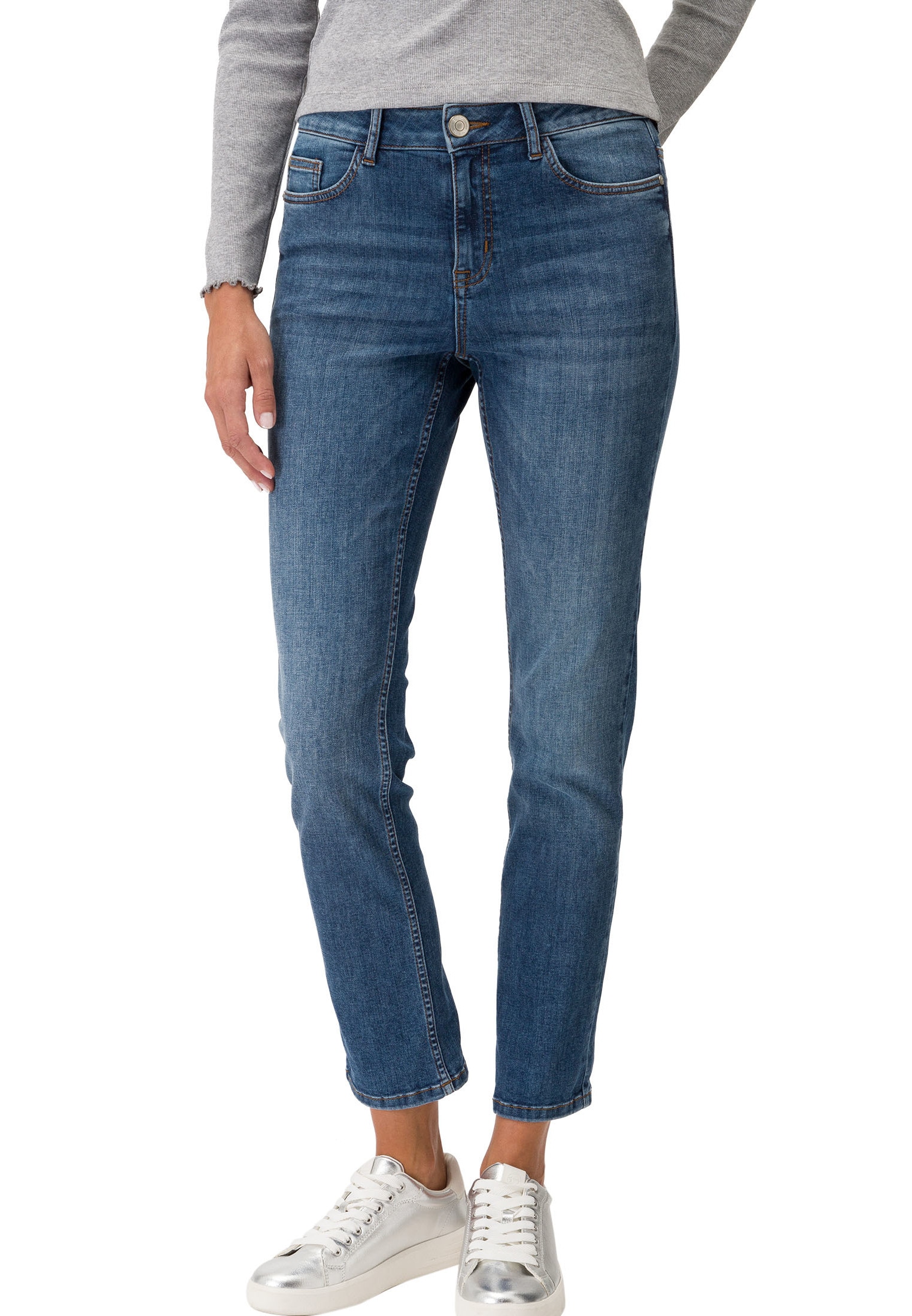 Slim-fit-Jeans »zero Jeans Style SEATTLE Slim Leg 30 Inch«