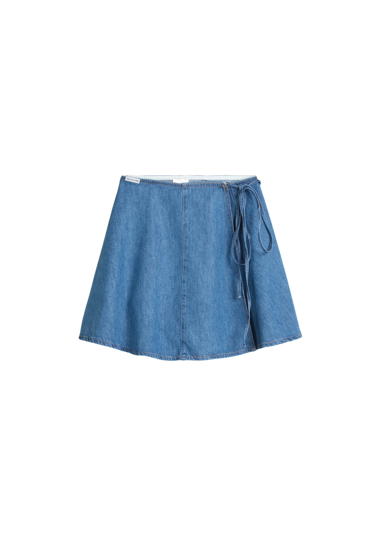 Marc O'Polo DENIM Jeansrock »mit recyeltem Leinen-Garn«