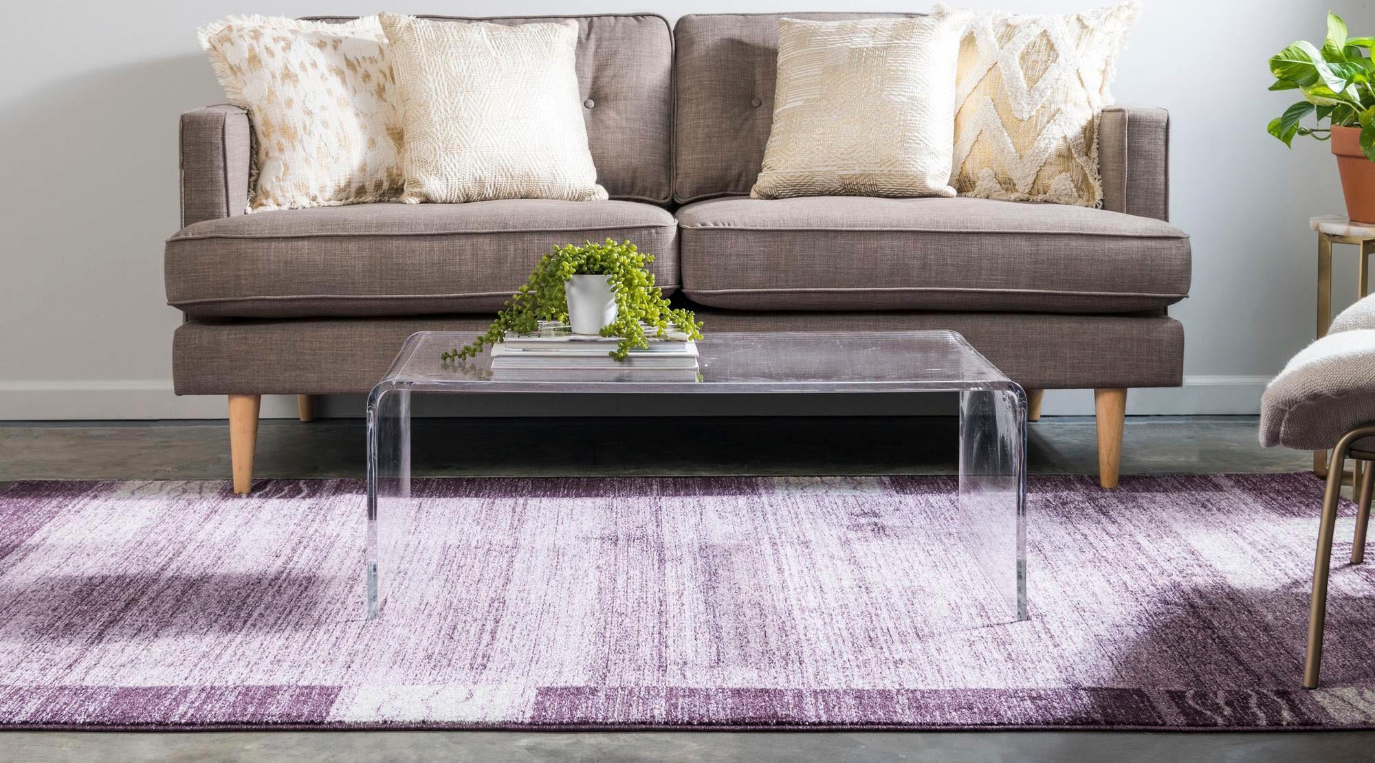 Myflair Möbel & Accessoires Teppich »Good Times Lagerräumung«, rechteckig, 13 mm Höhe, Kurzflor, gewebt, melierte Optik, mit Bordüre