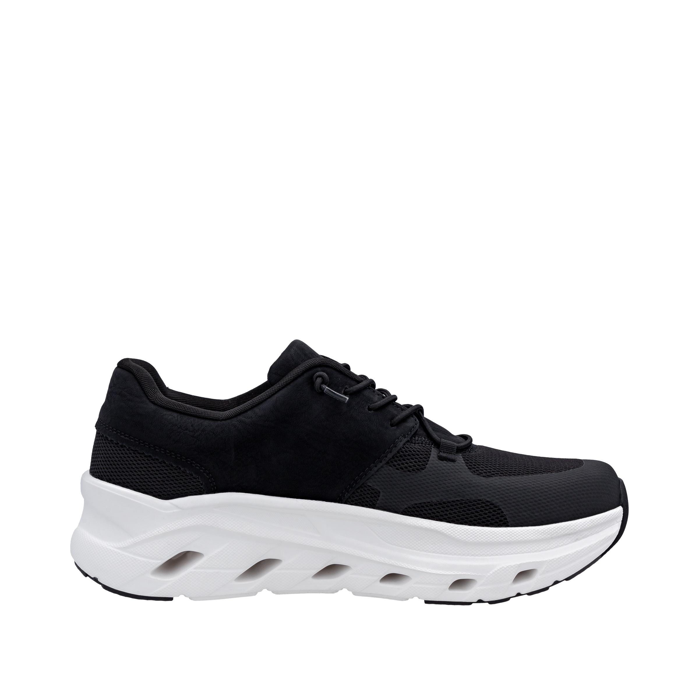 RIEKER Sport Slip-On Sneaker, Freizeitsneaker, Halbschuh, Schlupfschuh mit gepolstertem Schaftrand