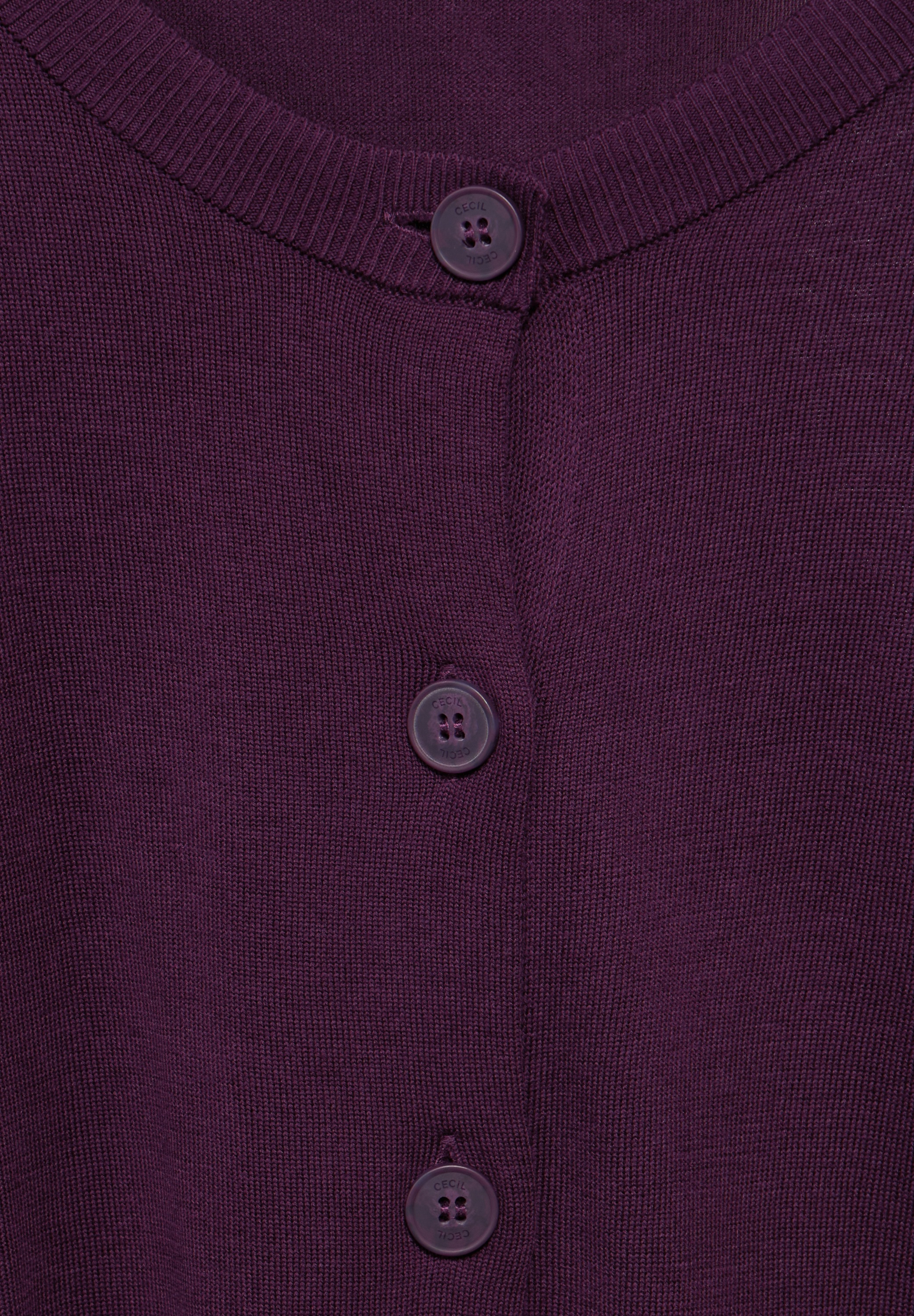 Cecil Cardigan, Rundhalsausschnitt