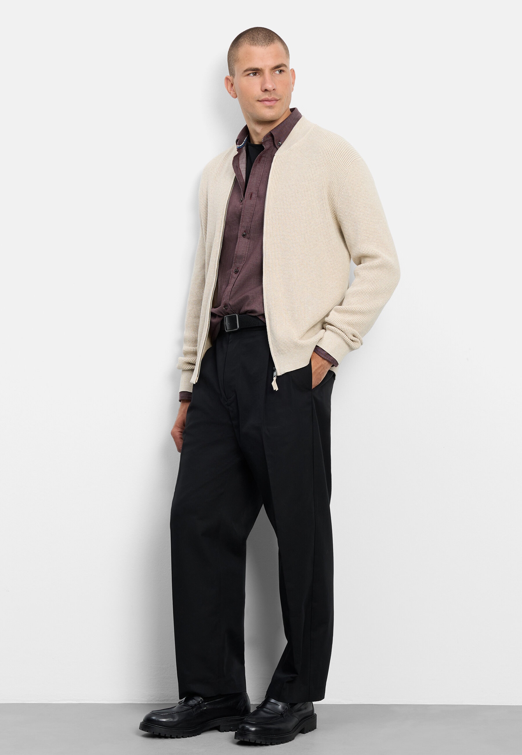 OLYMP Strickjacke »OLYMP Casual Strick, Strickjacke«