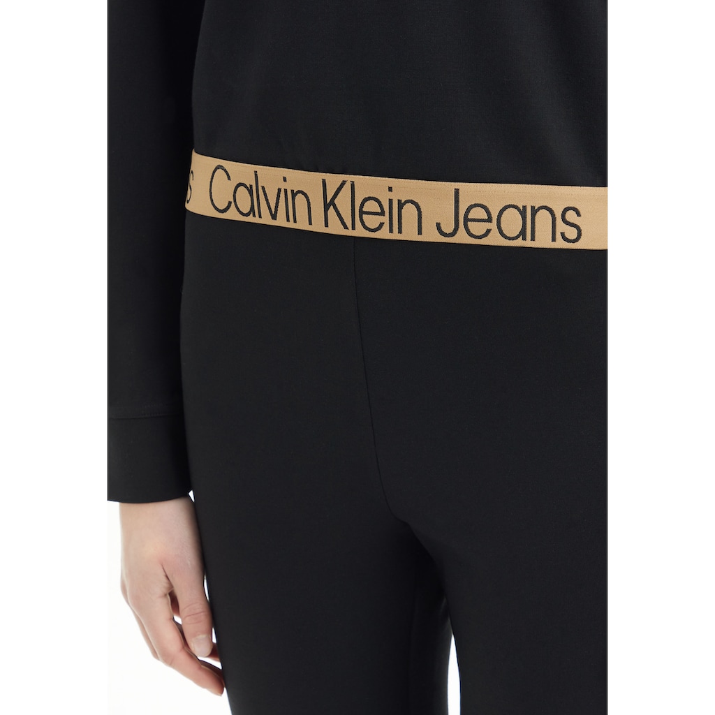 Calvin Klein Jeans Kapuzenshirt »LOGO TAPE MILANO HOODIE«, mit Calvin Klein Jeans Logoschriftzügen