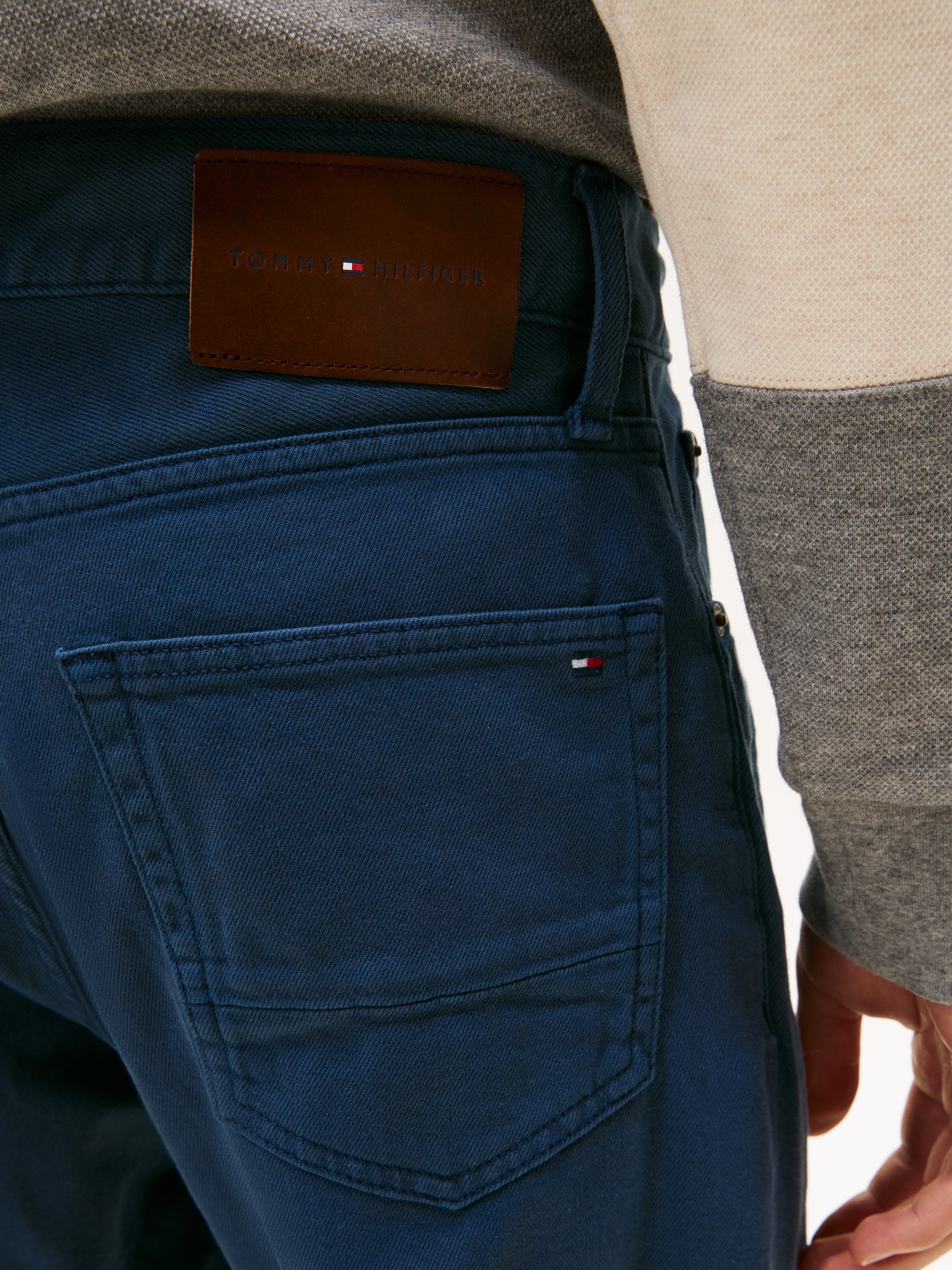 Tommy Hilfiger Straight-Jeans, in blauer Waschung