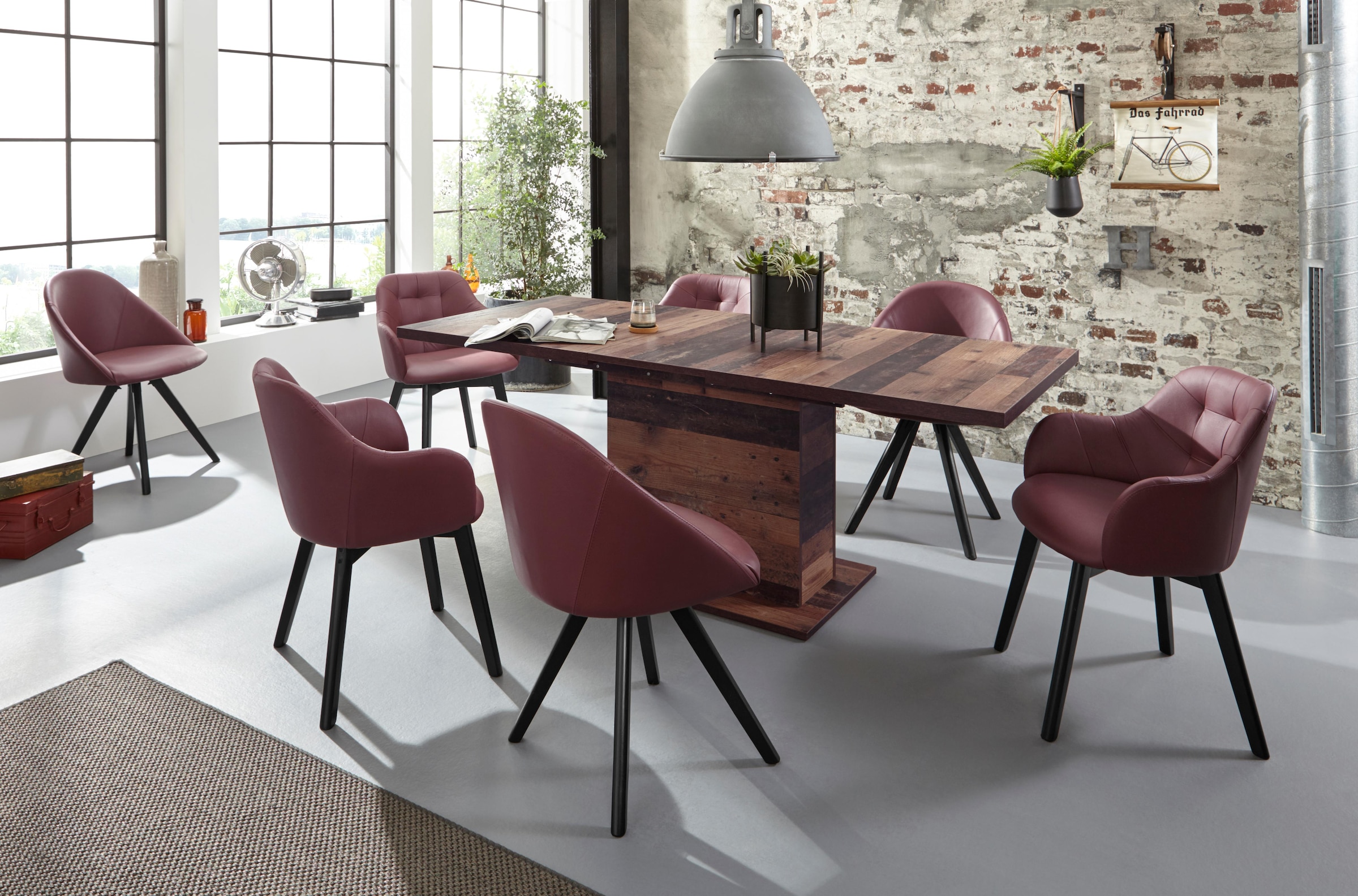FORTE Esstisch »Clif«, Breite 160-200 cm ausziehbar
