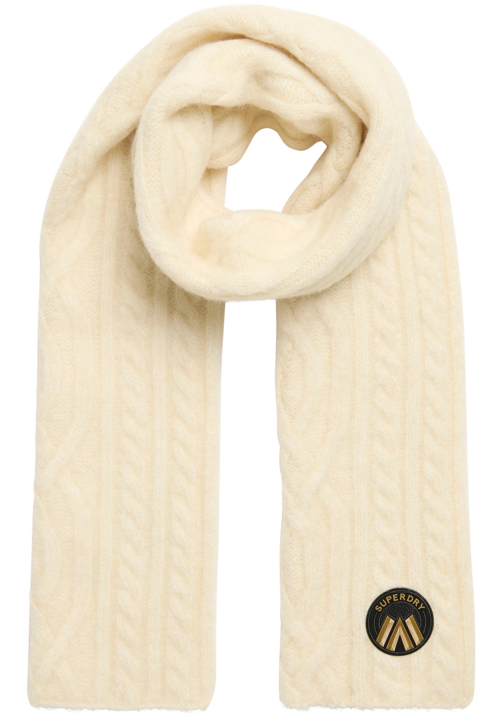 Superdry Strickschal "CABLE LUXE KNIT SCARF" günstig online kaufen