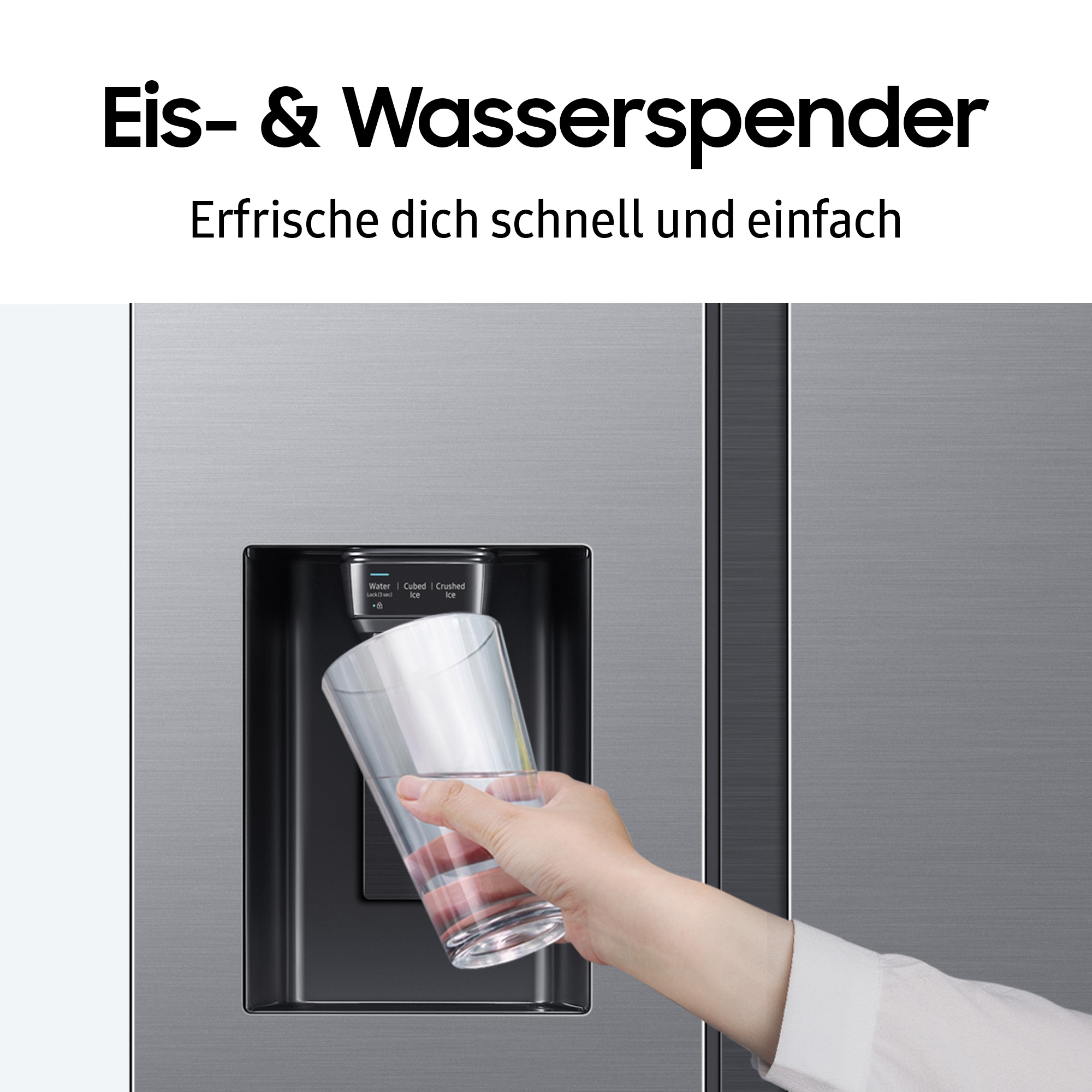 Samsung Side-by-Side »RS64DG53R3«, RS64DG53R3S9, 178,0 cm hoch, 91,2 cm breit, mit Wassertank