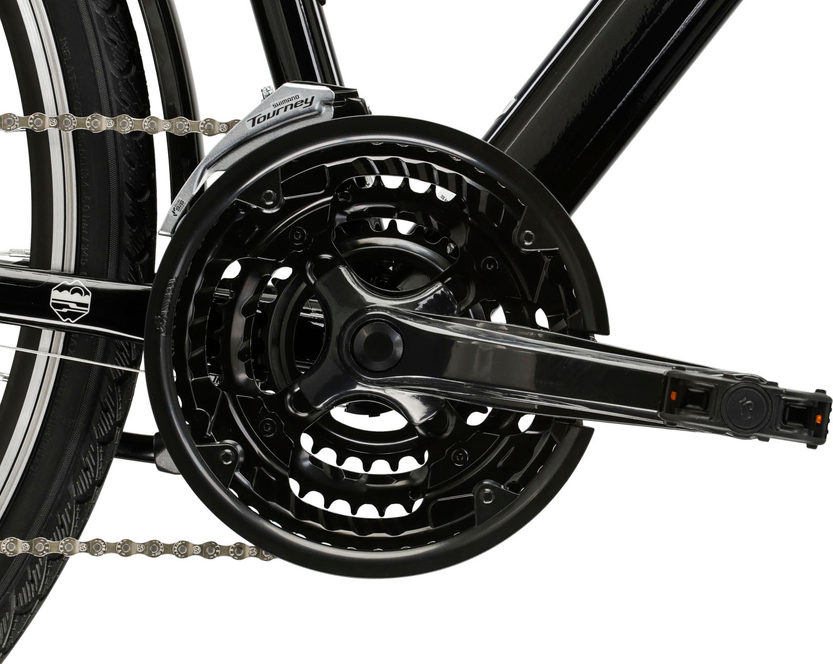 Kross Trekkingrad »Trans 1.0«, 21 Gang, Shimano, TOURNEY TY300 Schaltwerk, Kettenschaltung