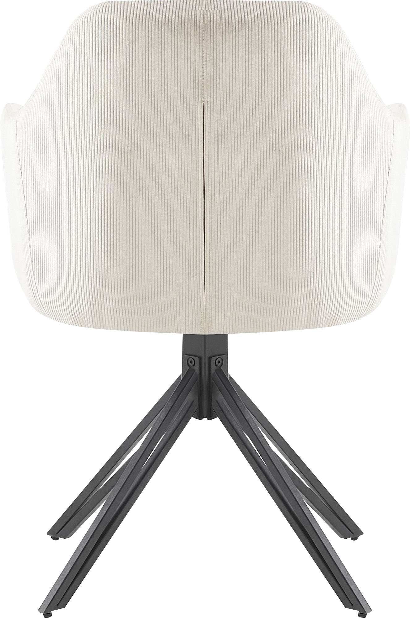Home affaire Esszimmerstuhl "Alaro" () 2 Stk. Cord mit Drehfunktion, Armleh günstig online kaufen
