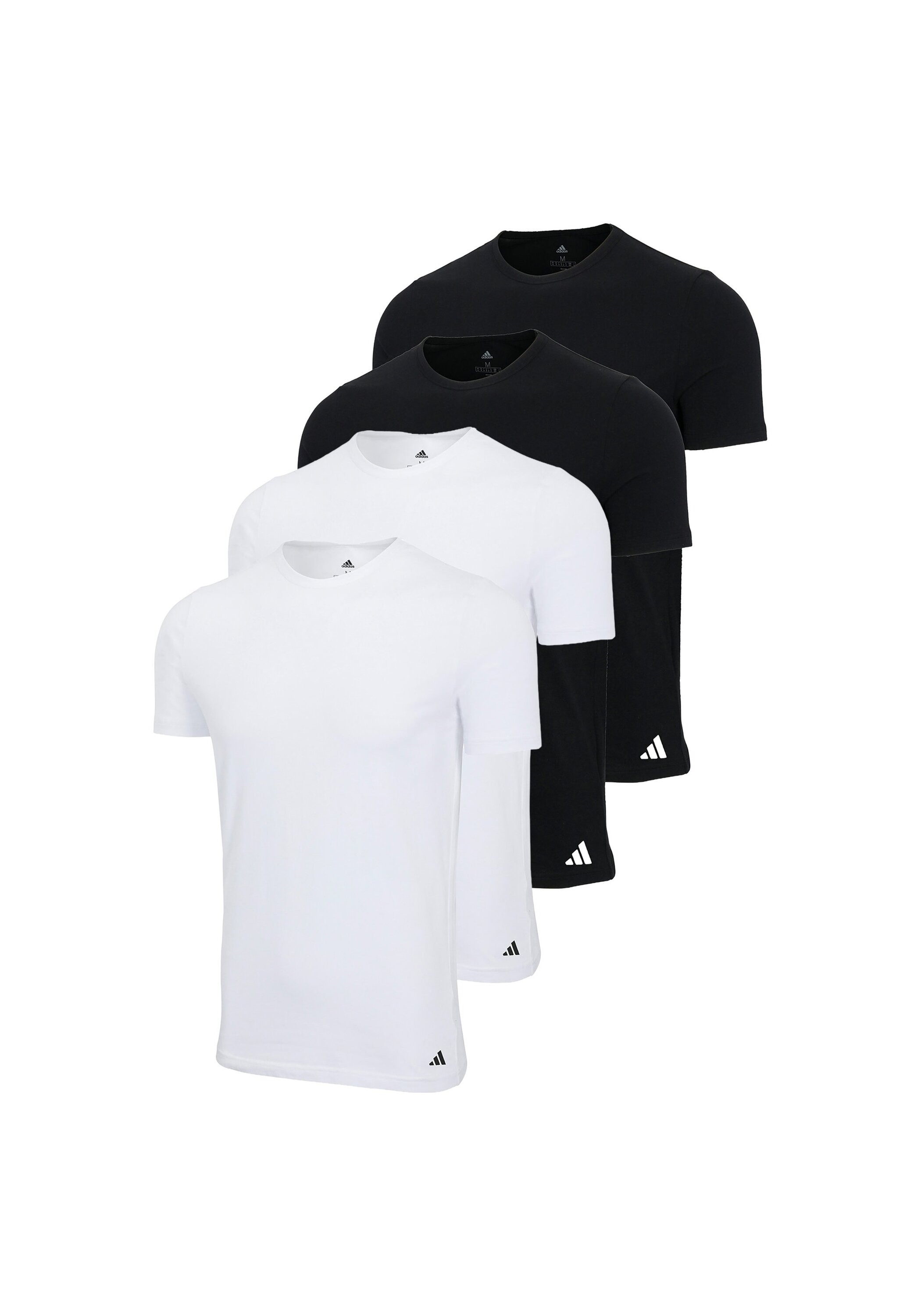 adidas Originals T-Shirt "T-Shirt Crew Neck Shirt Active Flex Cotton 4P 4er günstig online kaufen