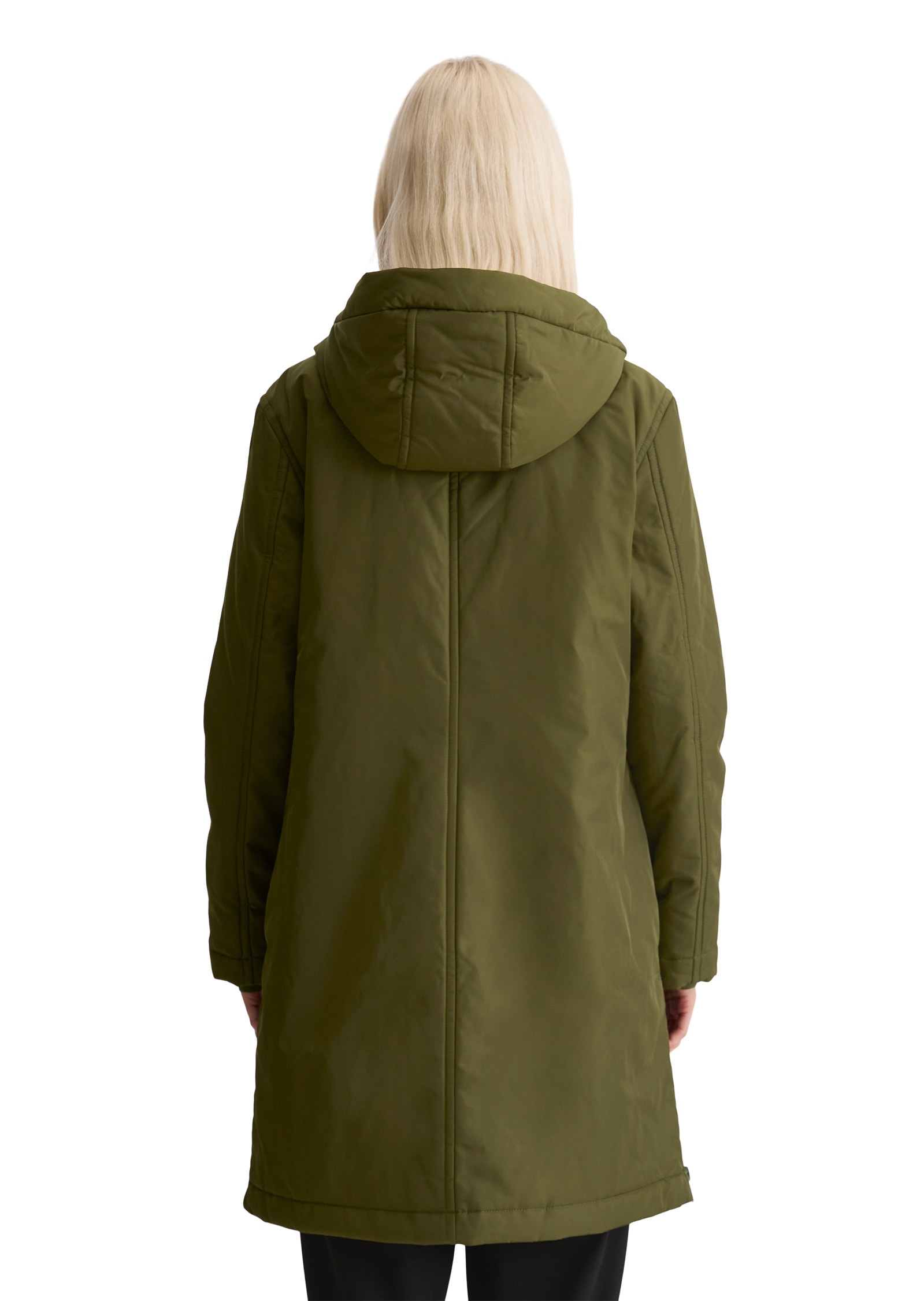 Marc O'Polo Outdoorjacke »aus recyeltem Polyester-Twill WR« ohne Kapuze