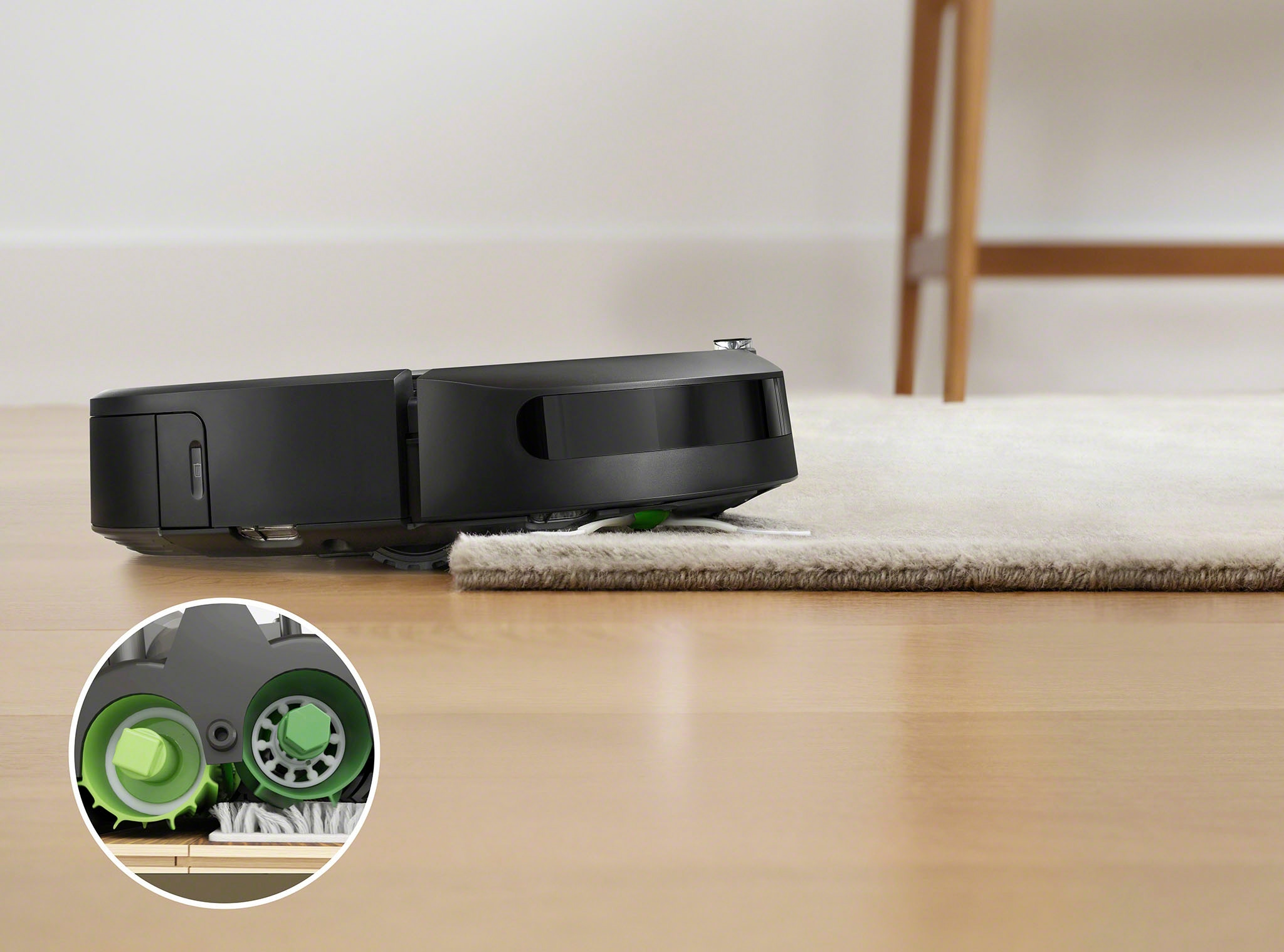 iRobot Saugroboter »Roomba i7+ (i7558+)«, | App-/Sprachsteuerung, BAUR Autom. Absaugstation Einzelraumkaritierung