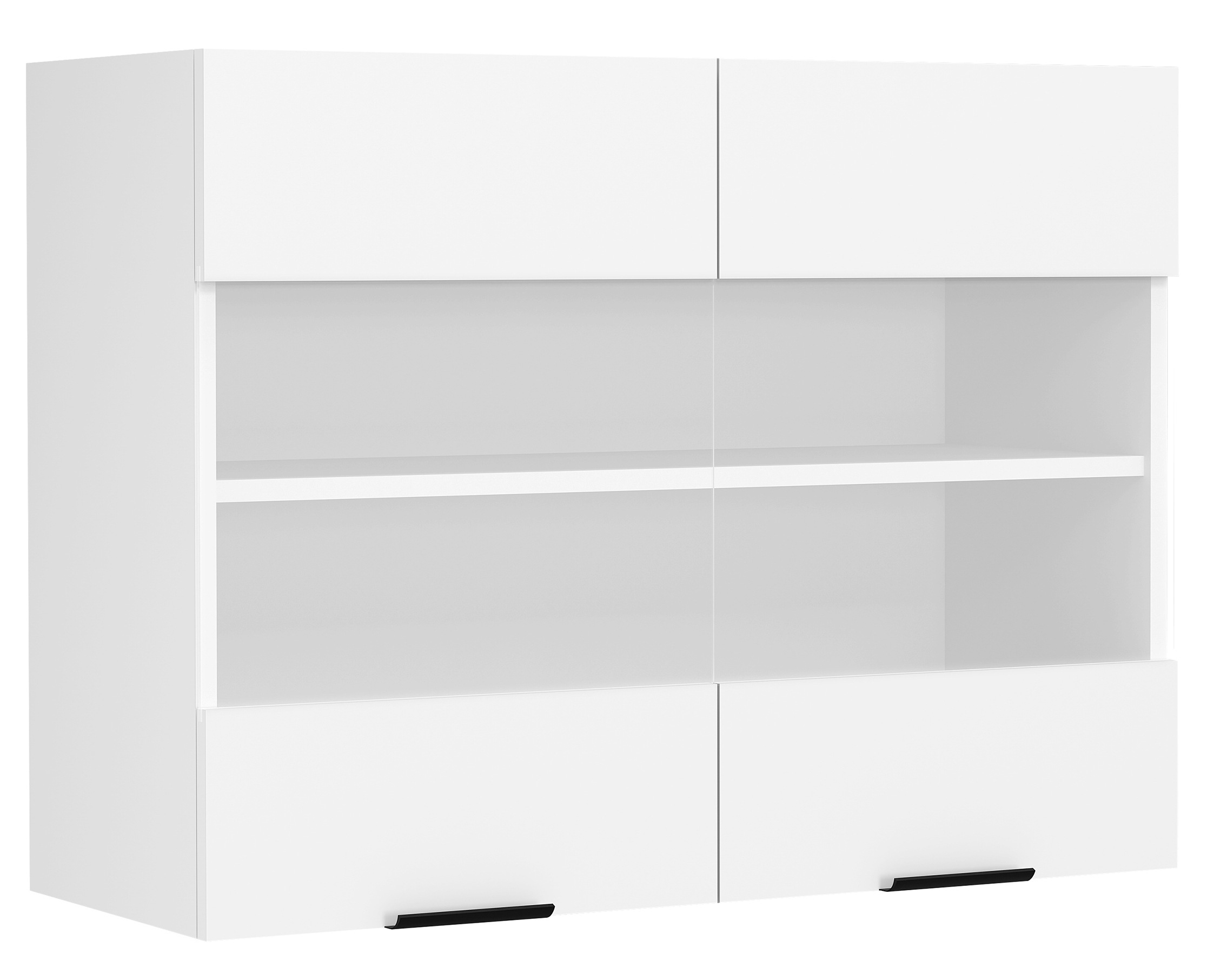 Hängeschrank VCM, B:80cm T:31cmweiß, Obermaterial: 100% Holz Wood., Küche, Schränke, "Küchenschrank B. 80 cm Hängeschrank Küche Fasola"