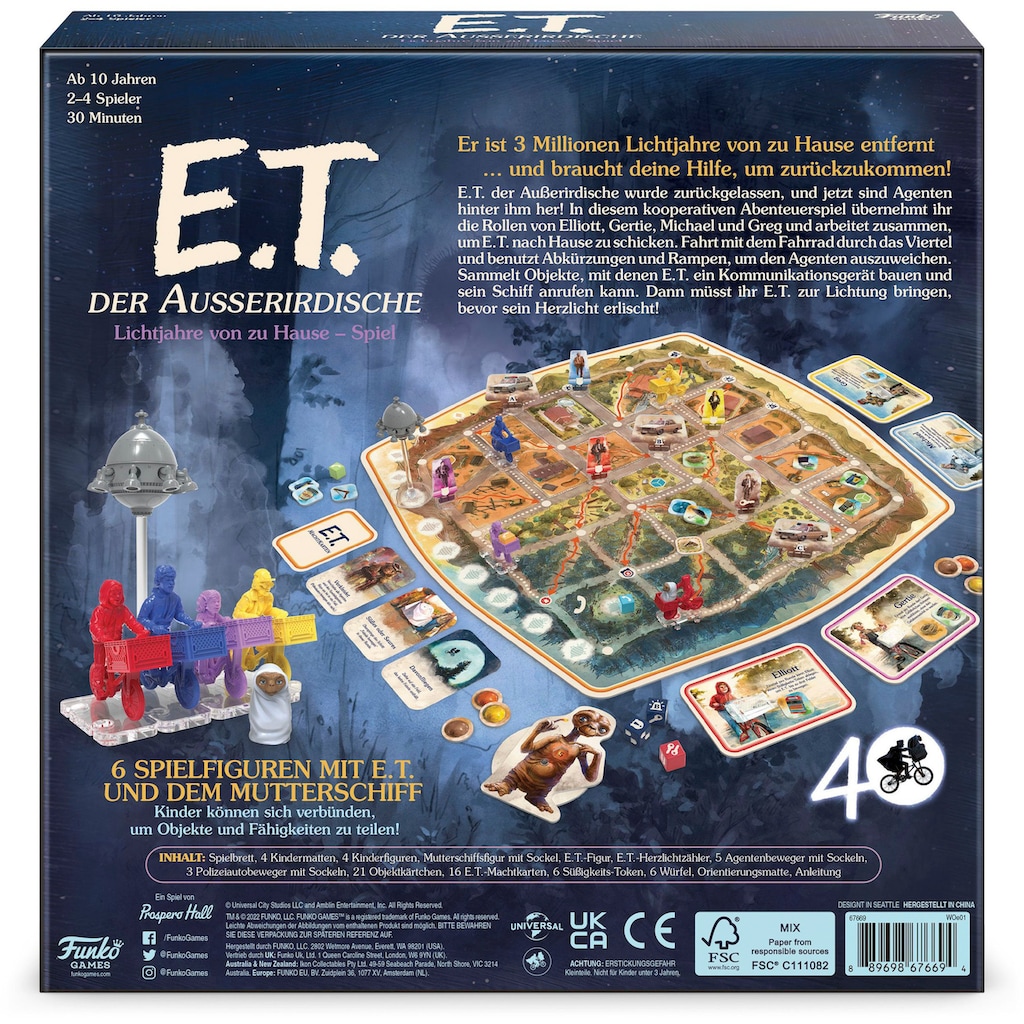Funko GAMES Spiel »E.T. der Außerirdische«
