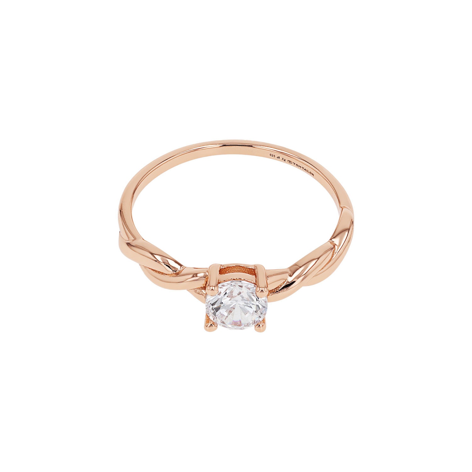 TOM TAILOR Fingerring mit Zirkonia (synth.)