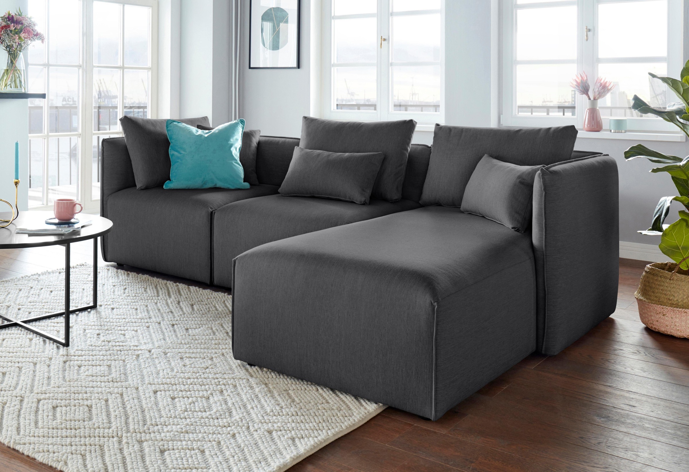 OTTO home Ecksofa "Nöre L-Form" 3 Teile, in vielen Bezugsqualitäten und Far günstig online kaufen