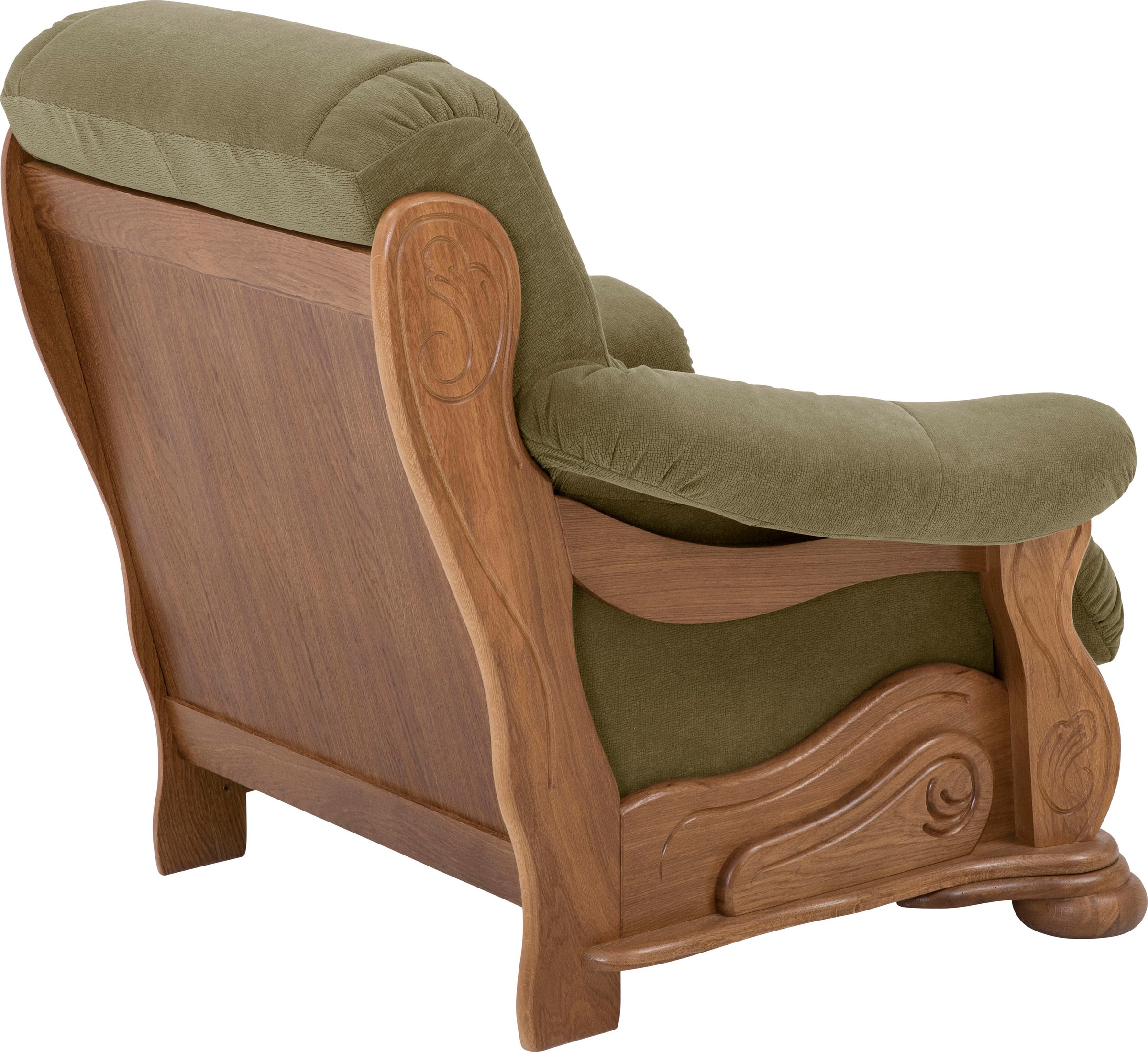 Max Winzer® Sessel »Texas«, mit dekorativem Holzgestell