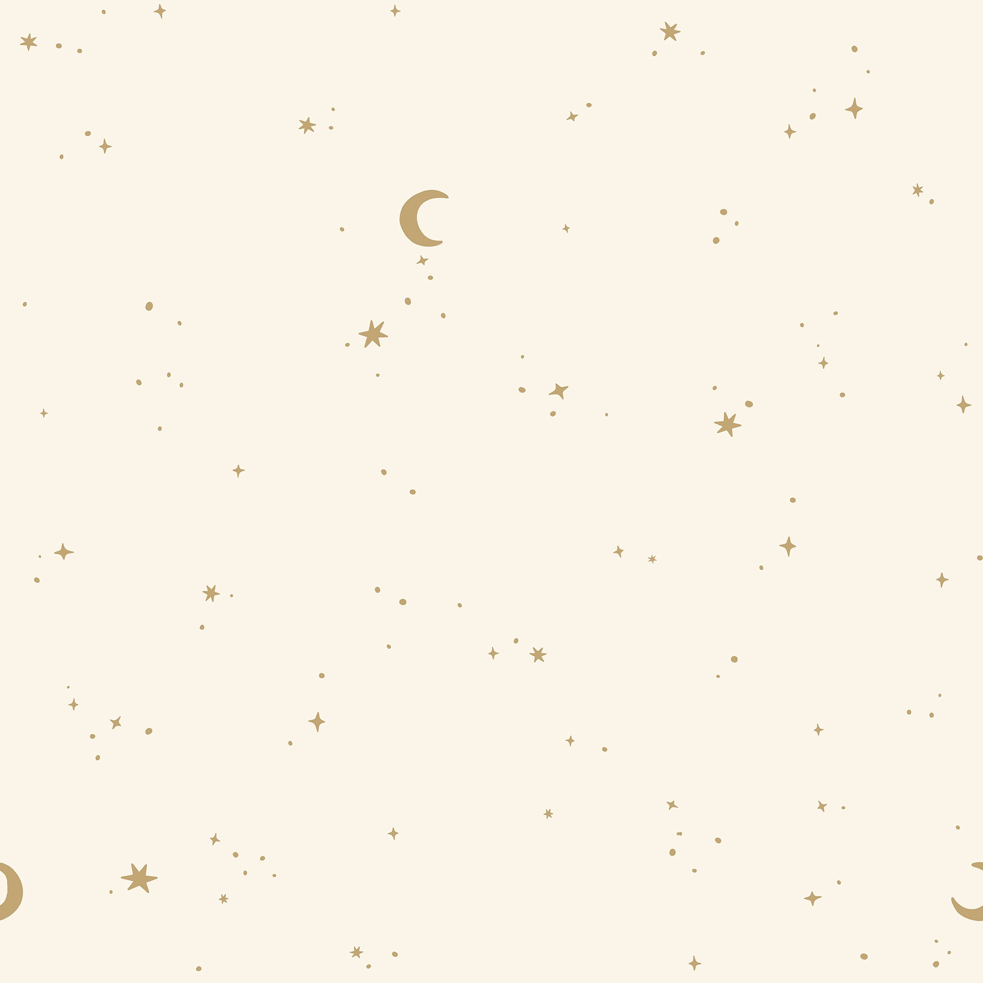 LITTLE DUTCH Vliestapete »Mond & Sterne«, grafisch, Design Tapeten