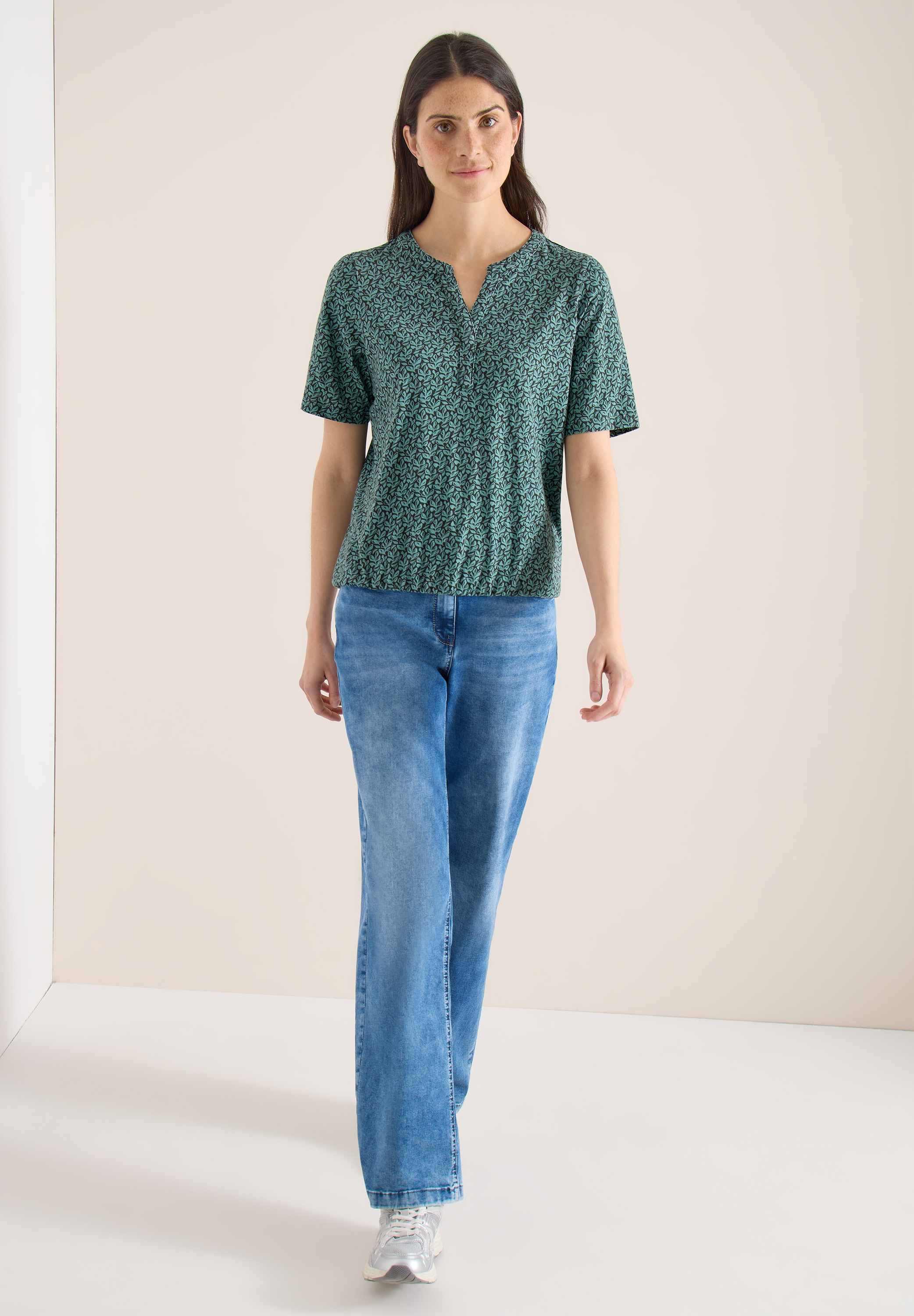 Cecil Tunikashirt aus reiner Baumwolle