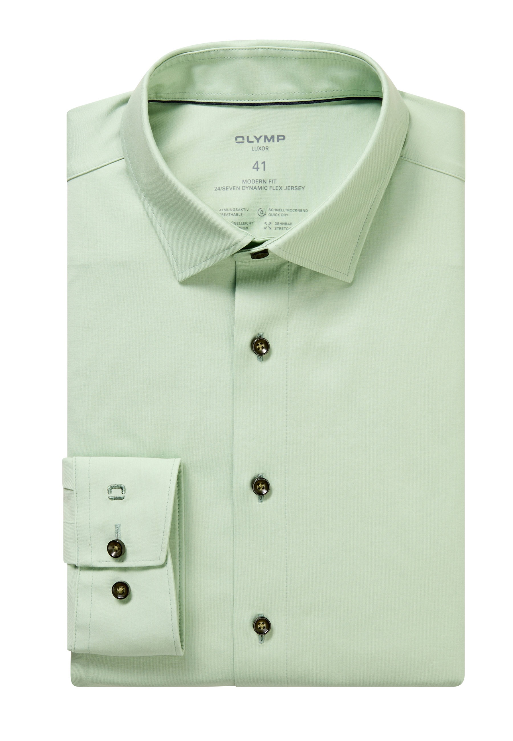 OLMP Luxor 24/Seven Shirt Light Green 41 3