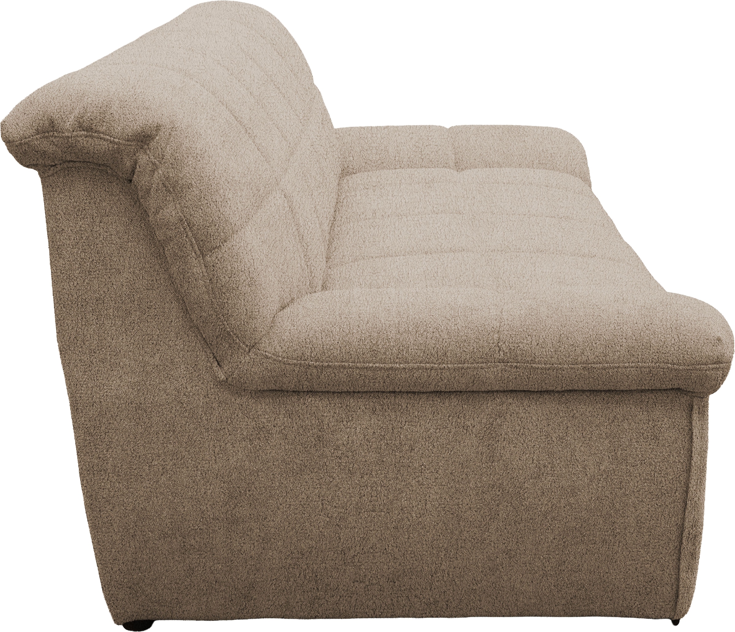 OTTO home 3-Sitzer »Salltum 232 cm breit, formschön, komfortabel« mit Ziernähen in Rücken und im Sitz, pflegeleichter Bezug