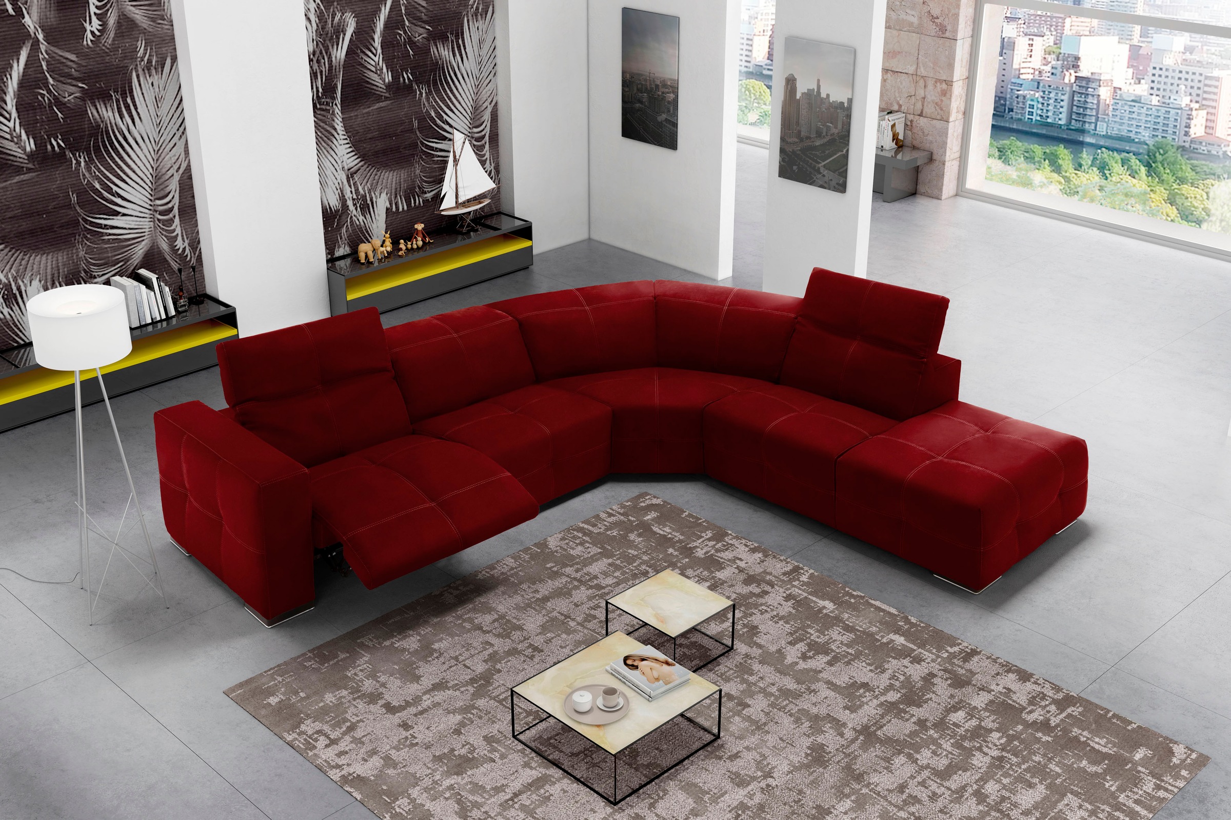 Egoitaliano Ecksofa "Sauvanne, Designsofa der Extraklasse, elegant und bequ günstig online kaufen