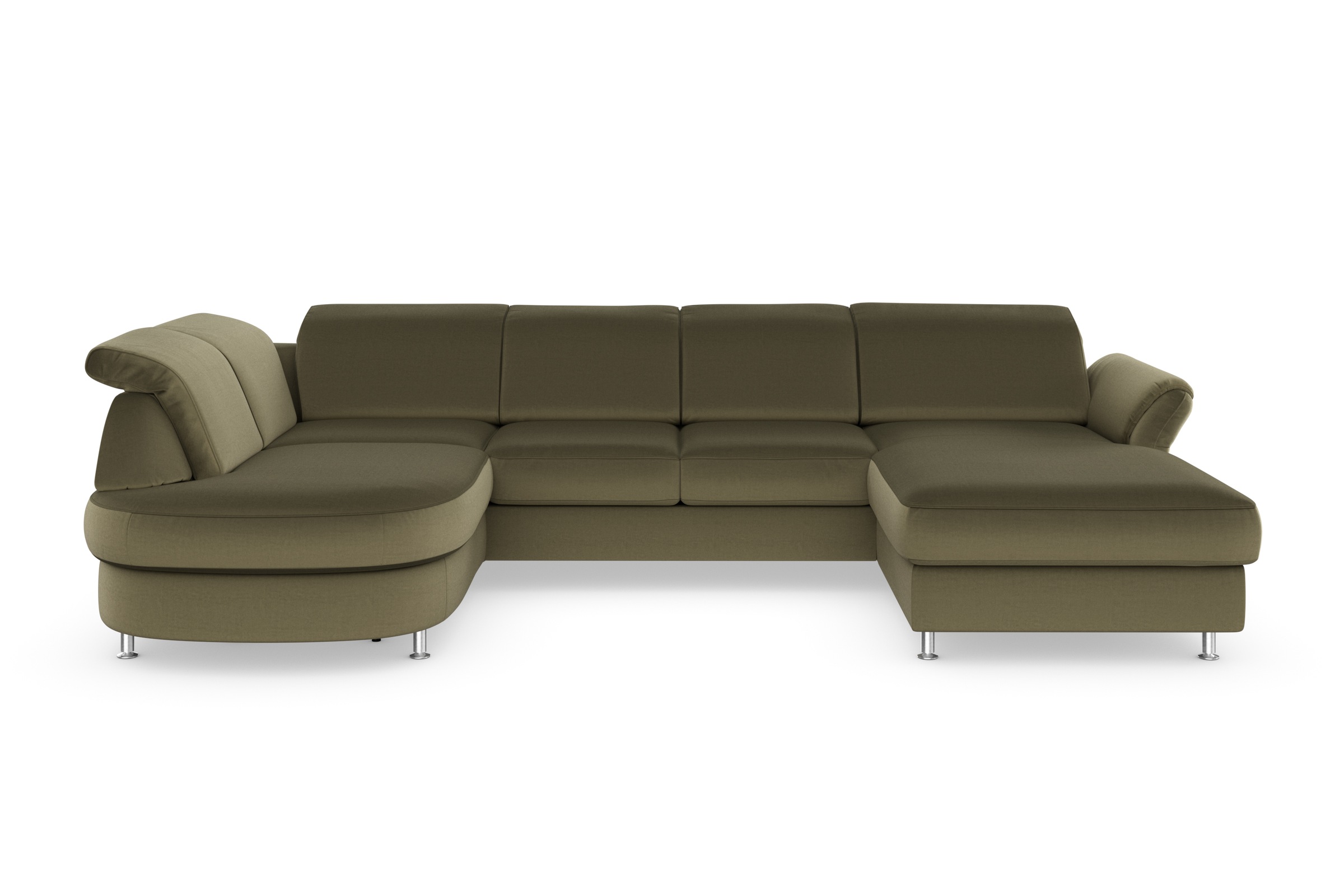 sit&more Wohnlandschaft "Apulia U-Form", wahlweise Bettfunktion, Bettkasten günstig online kaufen