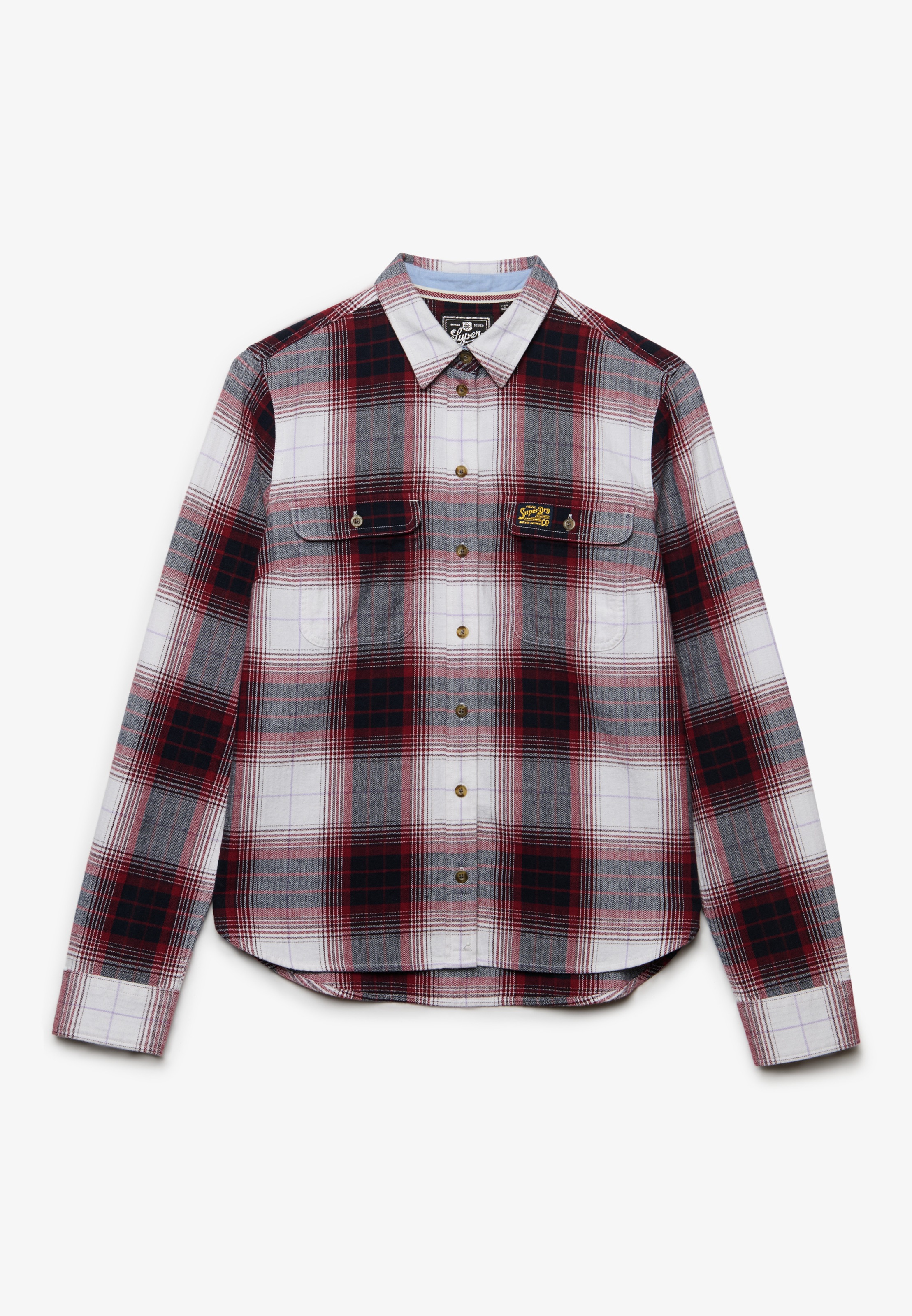 Superdry Karobluse »LUMBERJACK CHECK FLANNEL SHIRT« Baumwolle, regular fit