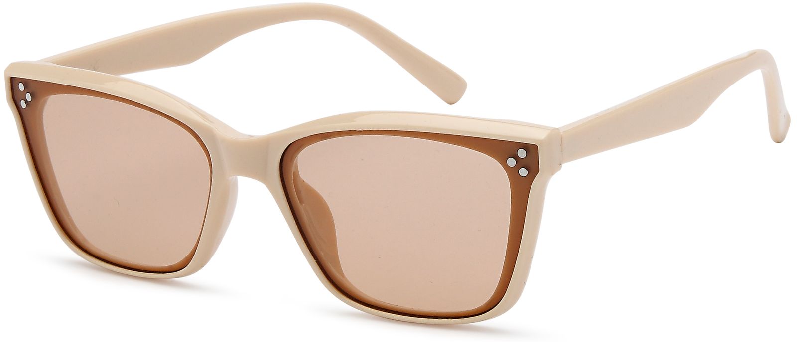 styleBREAKER Wayfarer "Nerd Sonnenbrille Flachgläser" 1 Stk.