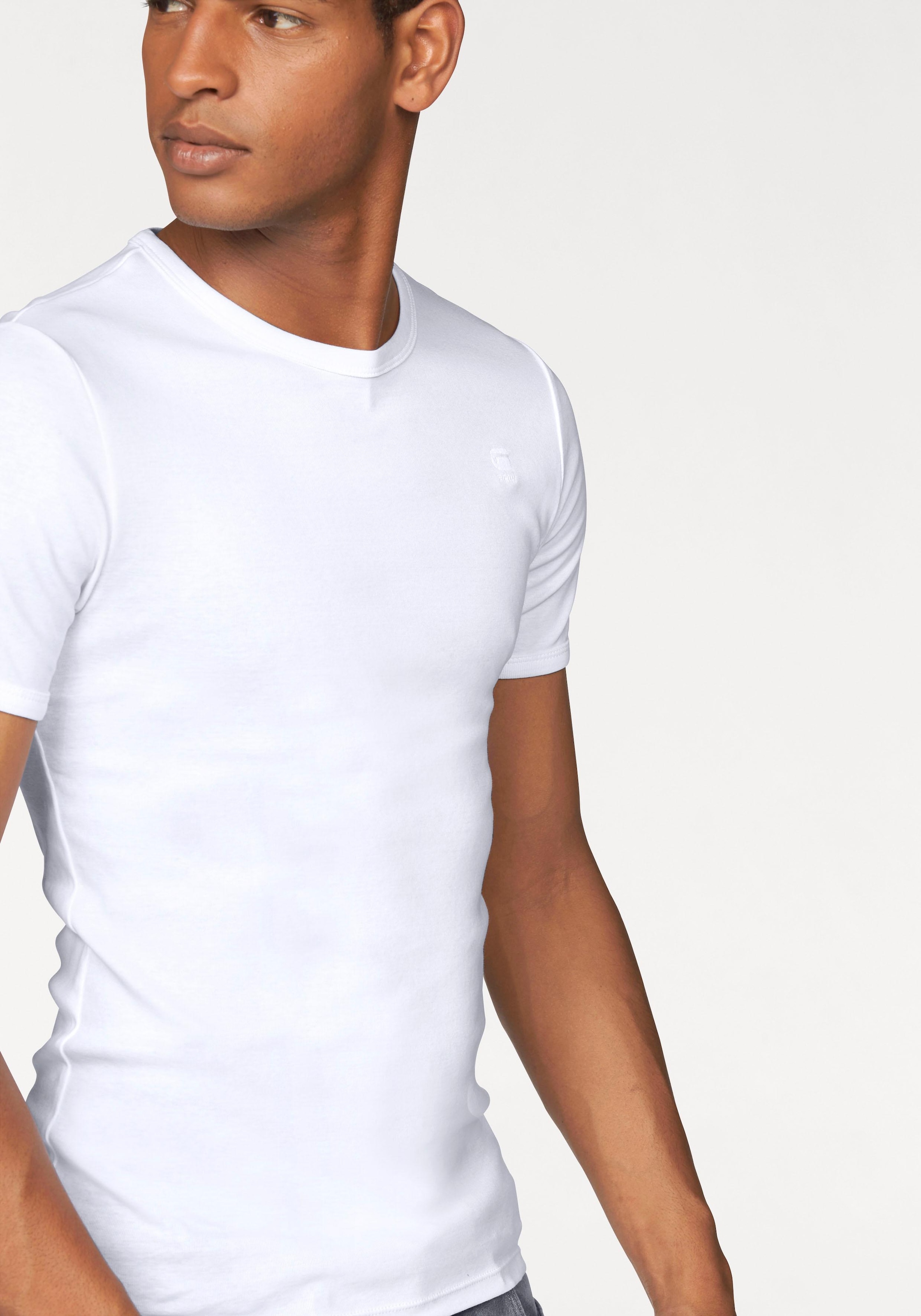 G-STAR T-Shirt, (Packung, 2er-Pack)