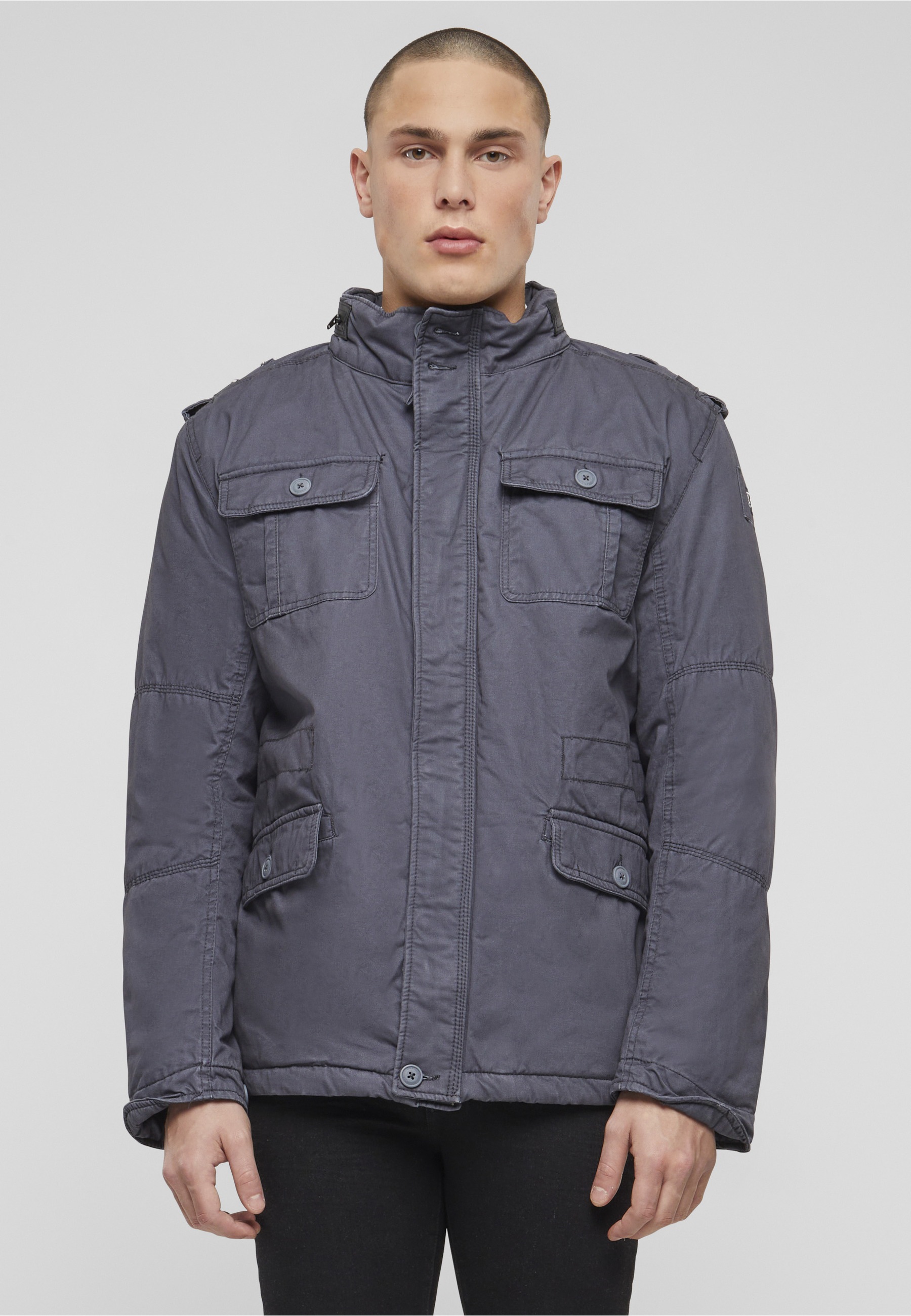 Brandit Allwetterjacke »Brandit Herren Britannia Winter Jacket« 1 Stk. tlg. ohne Kapuze