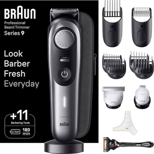 Braun Haarschneider »Series 9 BT9440«, 180 Min. kabellose Laufzeit,  wasserdicht online bestellen | BAUR