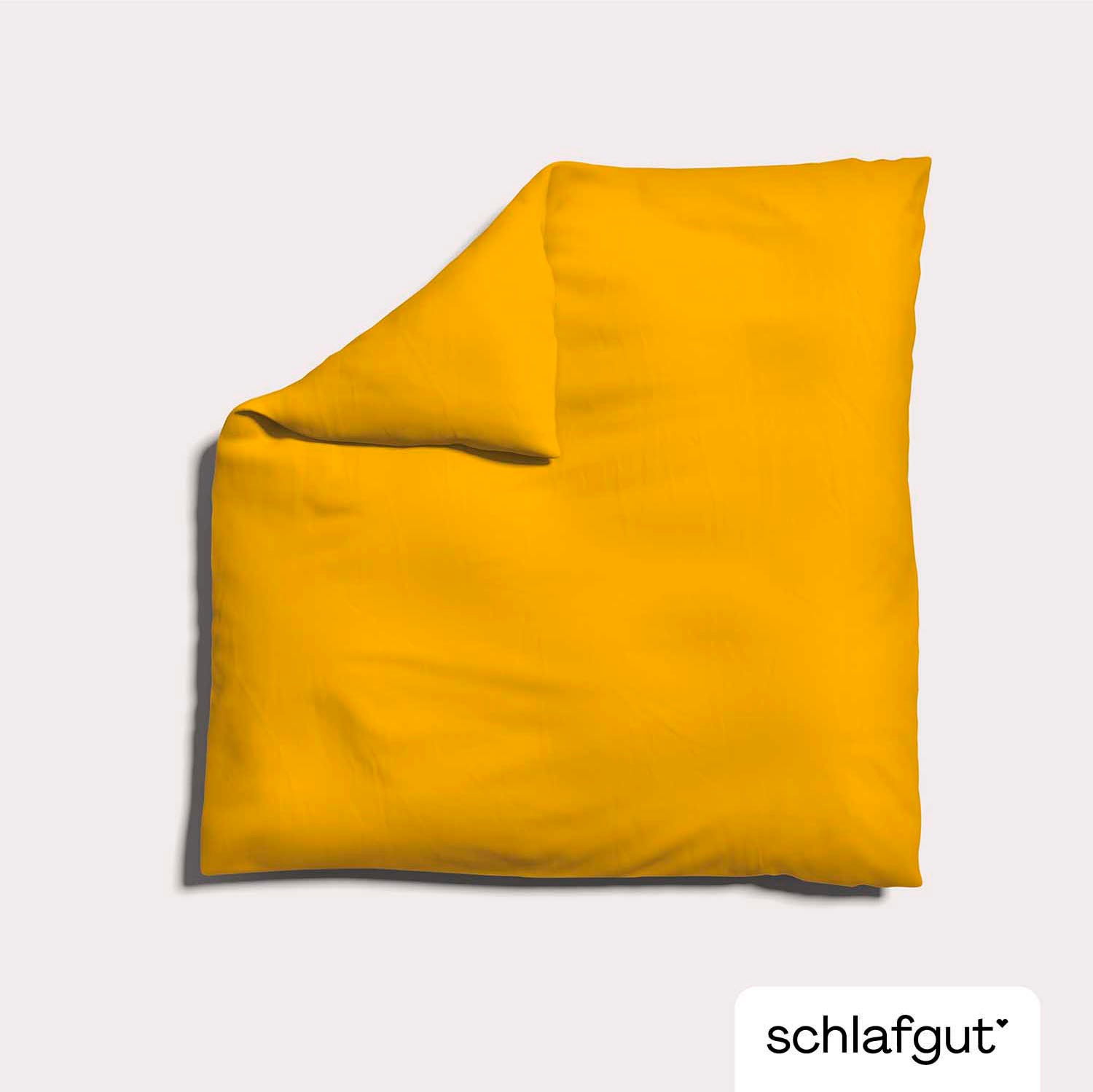 Schlafgut Bettbezug »Woven Satin«, (1 St.), besonders dicht gewebt, Mix & Match: passender Kissenbezug erhältlich