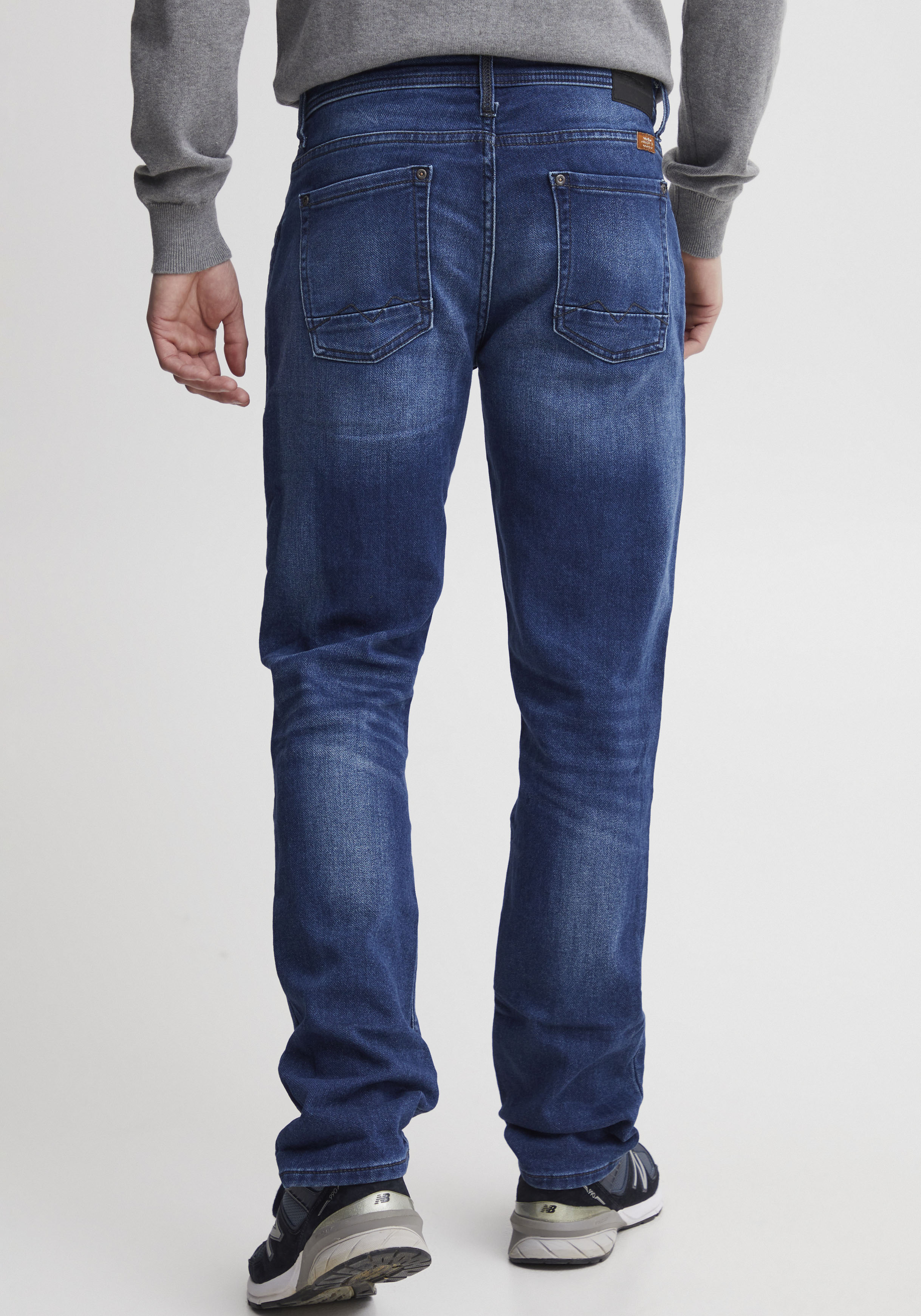 Blend 5-Pocket-Jeans "BL Jeans Twister Jogg" schmale Passform, aus Baumwollmischung, mit Abriebeffekten