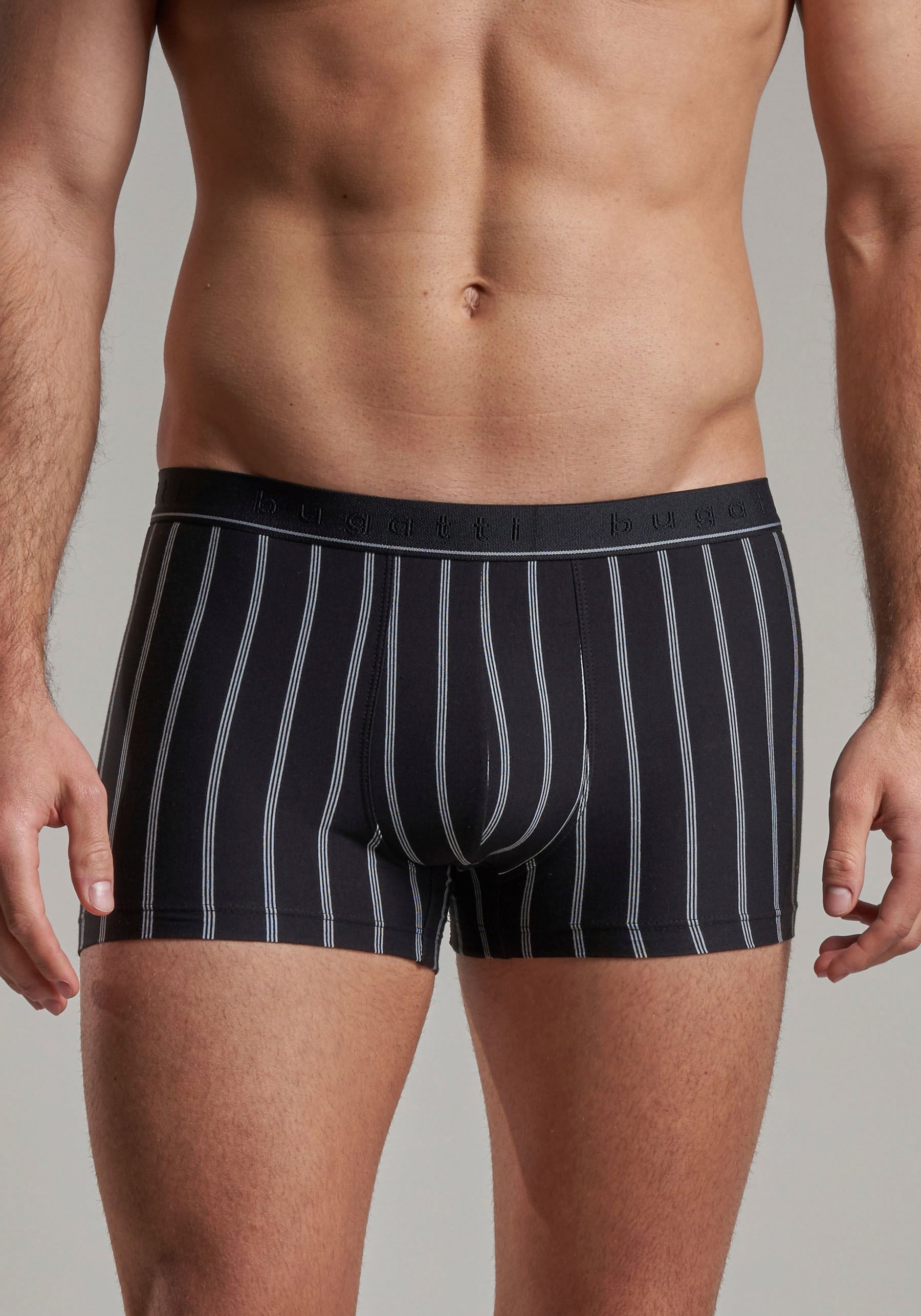 bugatti Boxershorts "Rom", (2er Pack), mit modischem Design für einen stilv günstig online kaufen