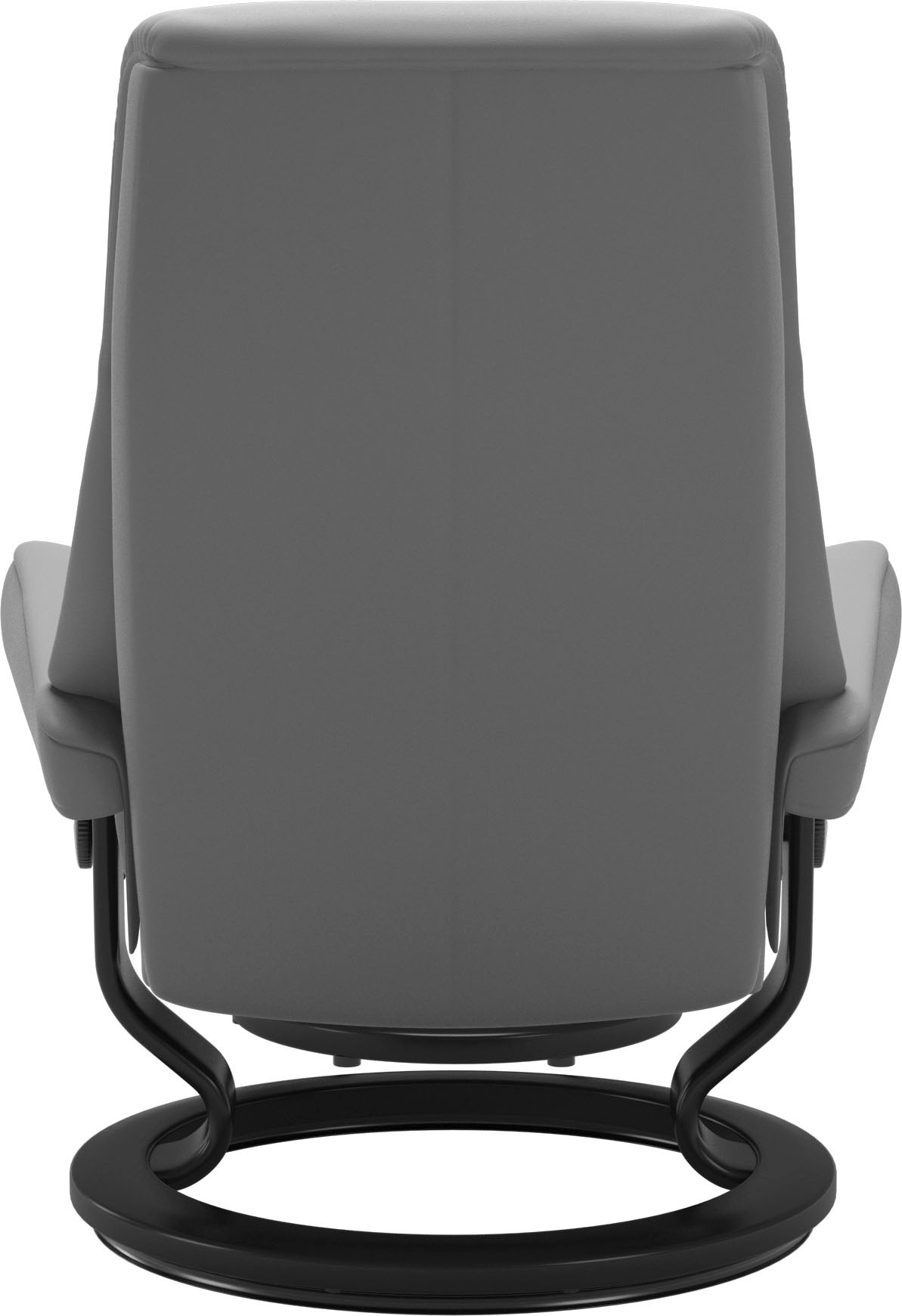 Stressless® Relaxsessel »View«, (Set, Relaxsessel mit Hocker), mit Classic Base, Größe M,Gestell Schwarz