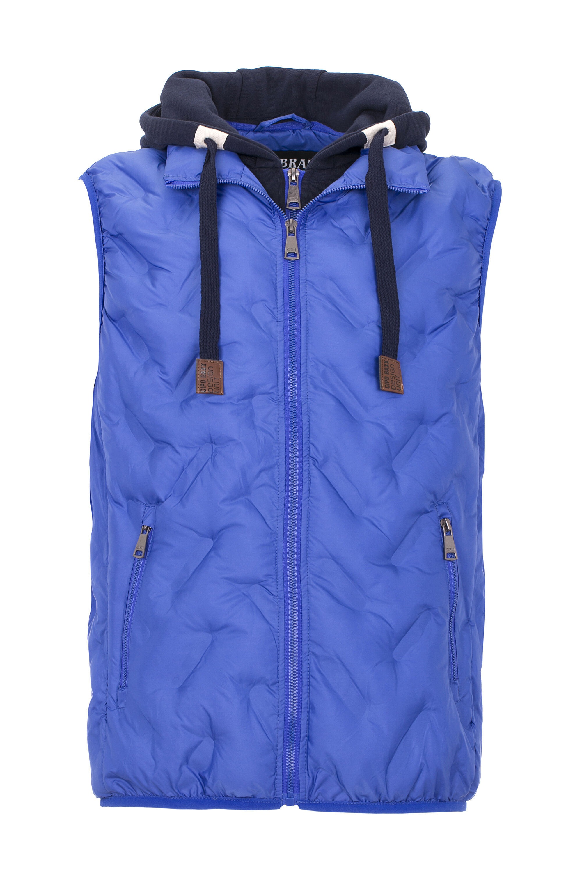 Cipo & Baxx Steppweste "Weste", (1 tlg.), mit Sweatkapuze, CM-151 günstig online kaufen