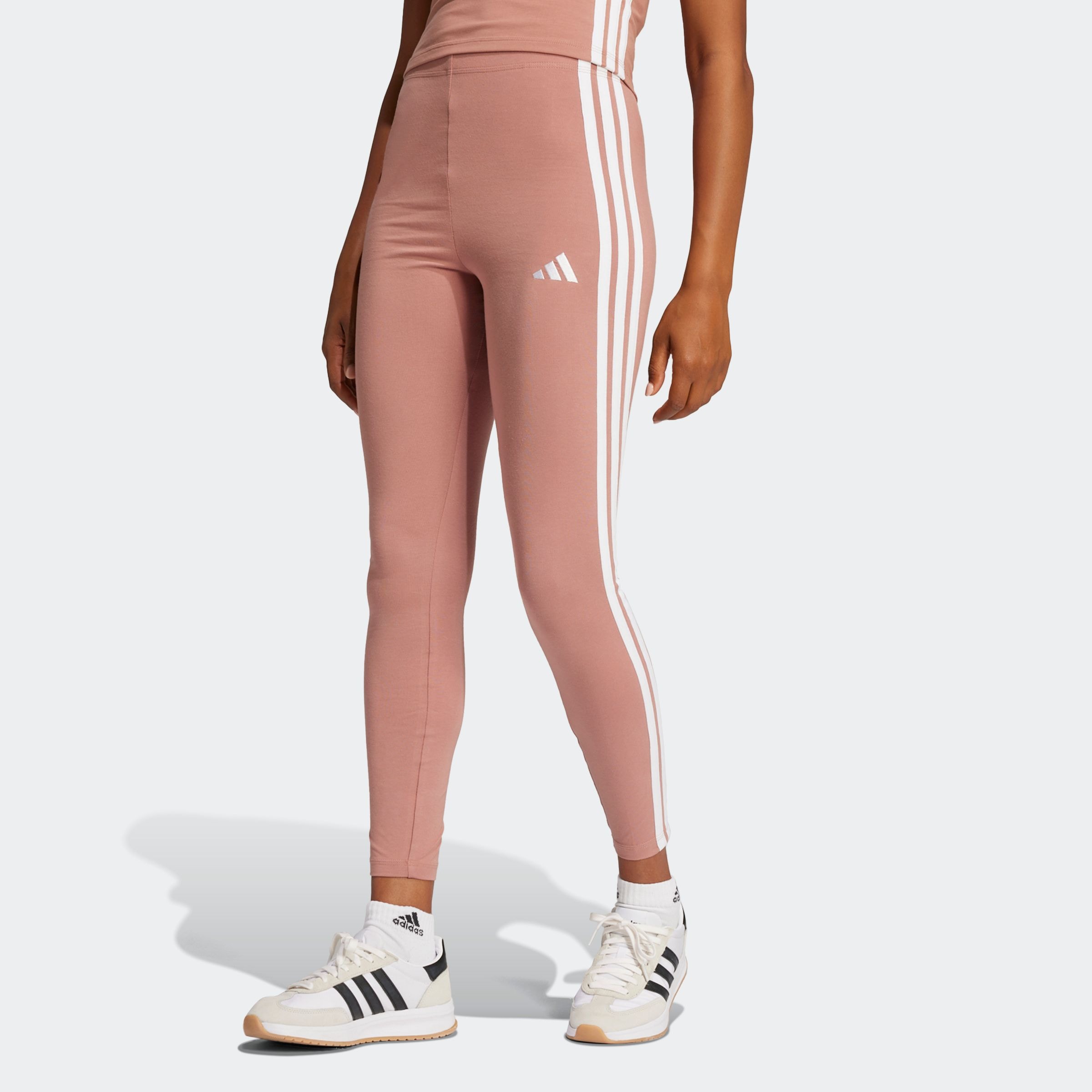 adidas Sportswear "W 3S SJ LEG" sportlicher Look mit 3-Streifen, aus Baumwo günstig online kaufen