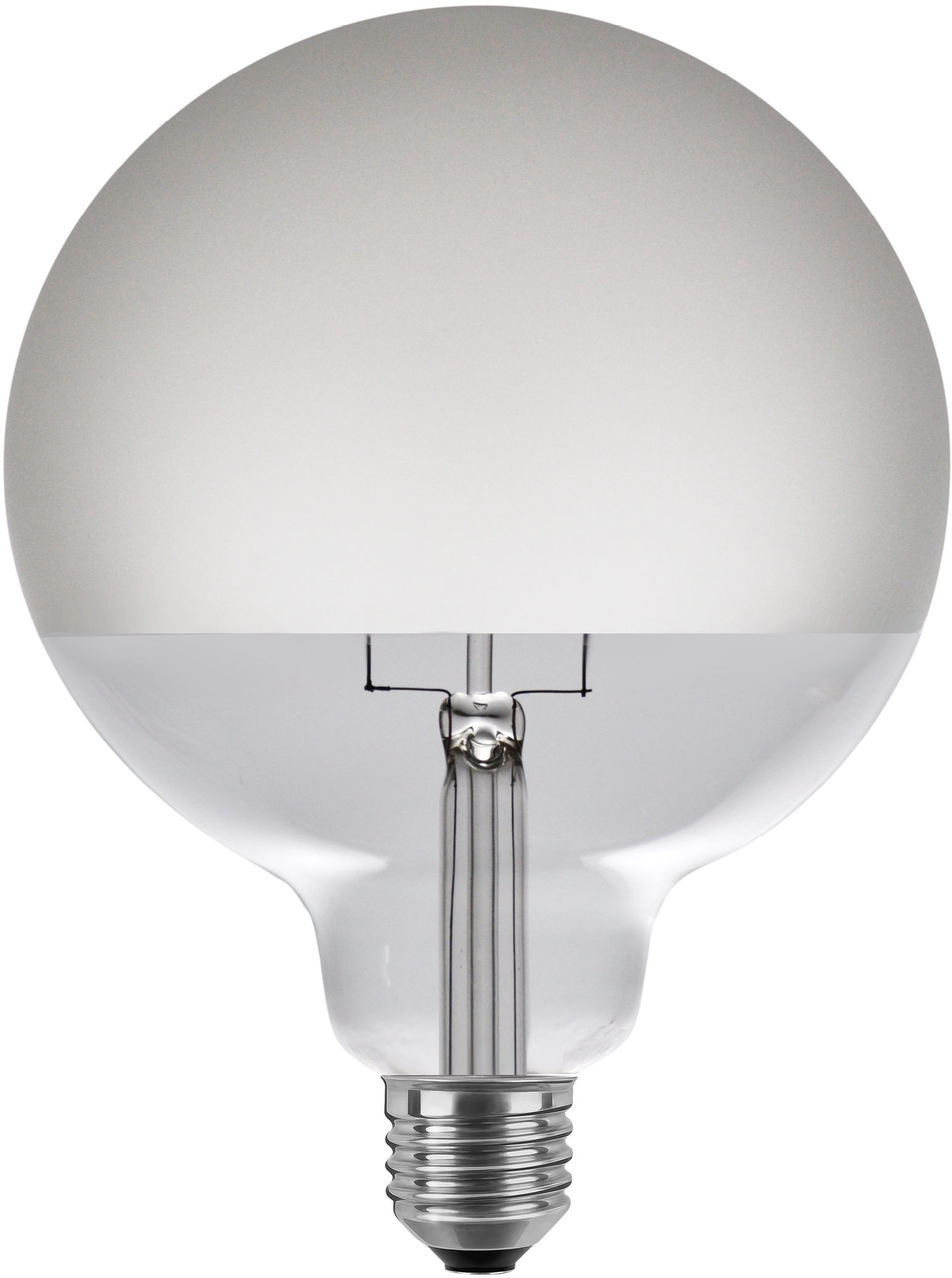 LED-Leuchtmittel »LED Globe 125 Half Moon matt«, E27, Warmweiß, dimmbar, E27, Globe...